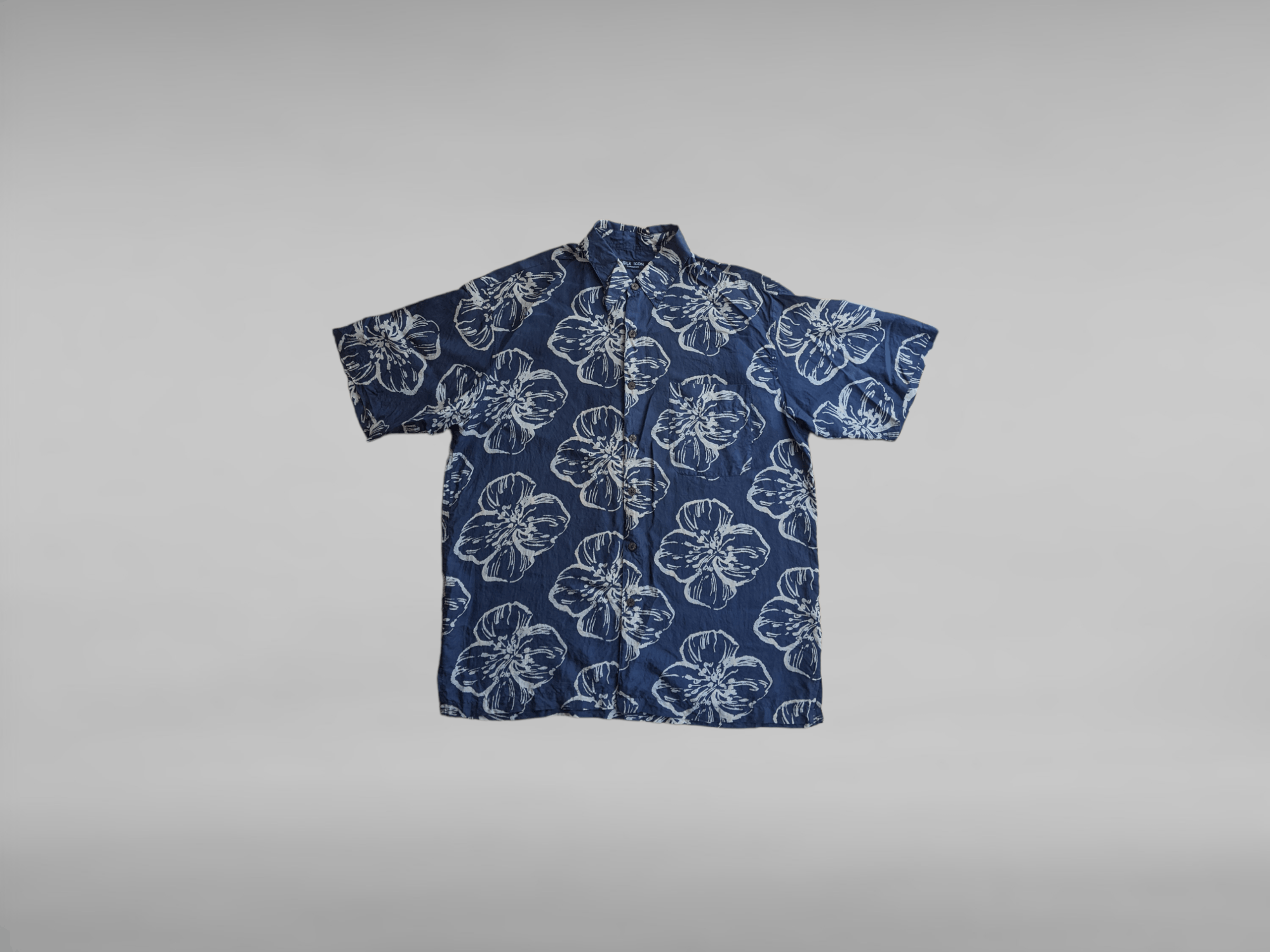 Japanese Brand Silk Icon Vintage 90s Hawaiian Print Shirt Polo Ralph Dior Size US L / EU 52-54 / 3 - 2 Thumbnail