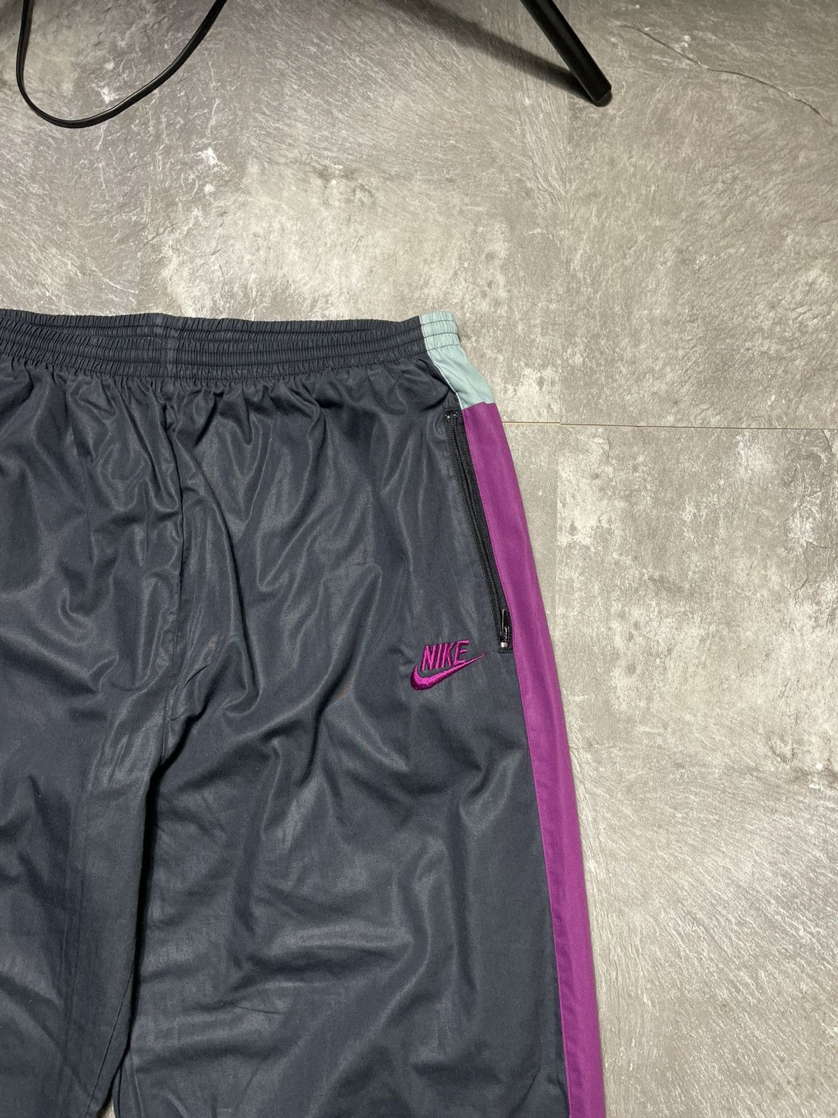 Nike Vintage Nike Track Suit Set Jacket Pants 80s 90s Swoosh Rare Size US L / EU 52-54 / 3 - 13 Thumbnail