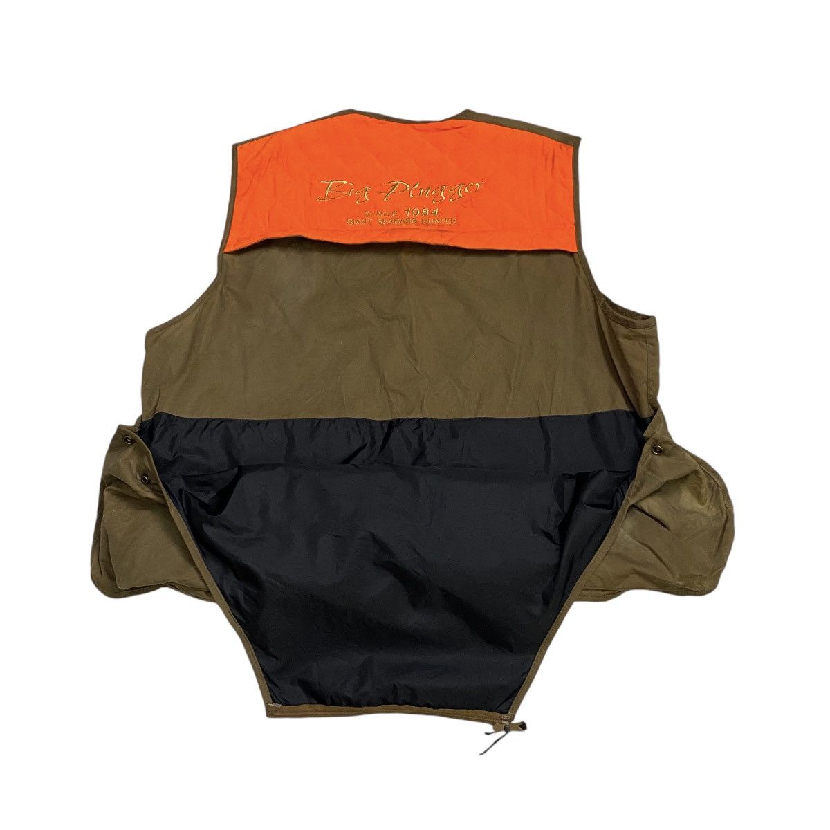 Hunter Cabelas Big Plugger Tin Cloth Seabass Hunting vest Size US XXL / EU 58 / 5 - 16 Thumbnail