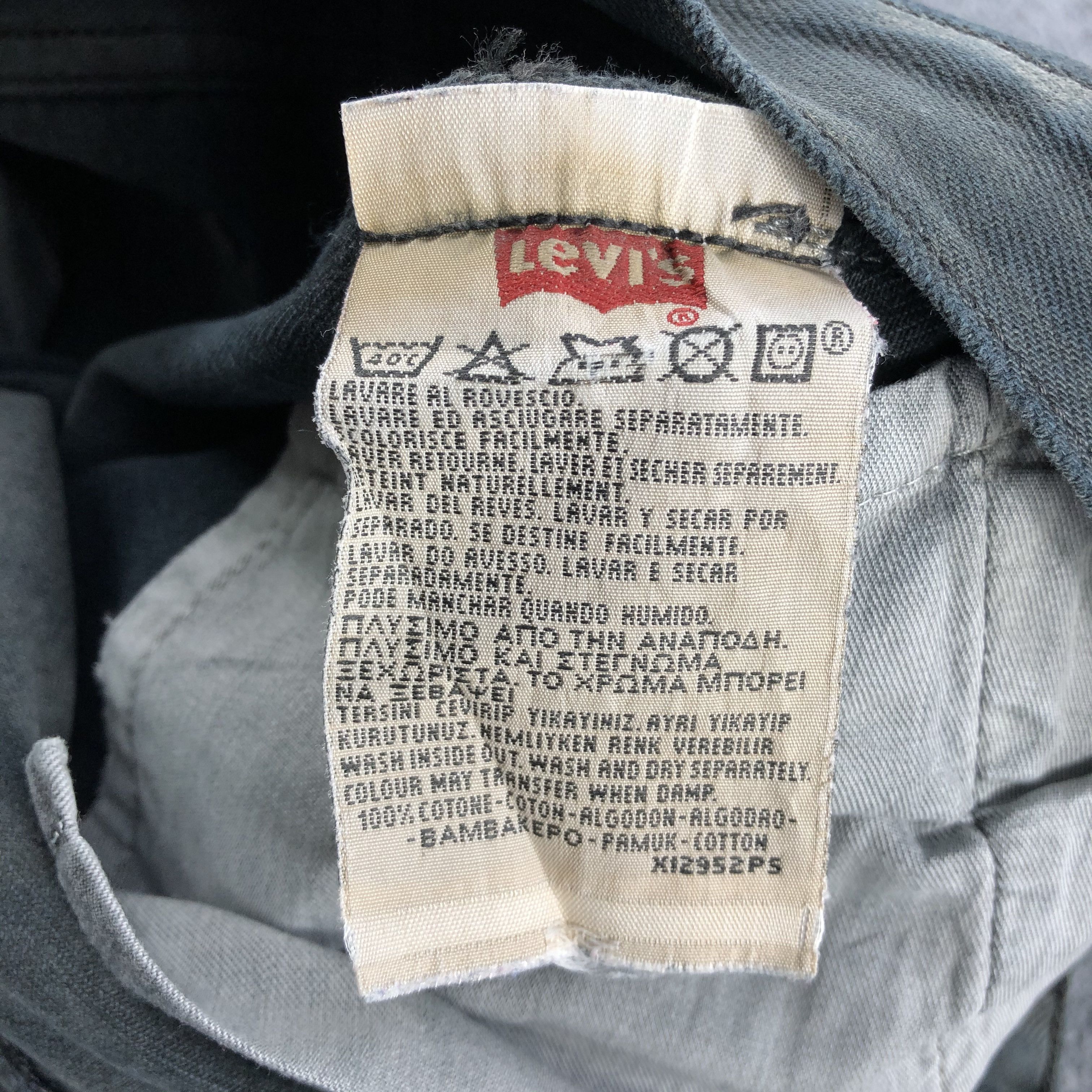 Levi's Vintage 90s Levis 501 Earth Tone Jeans-J1469 Size US 33 - 11 Thumbnail