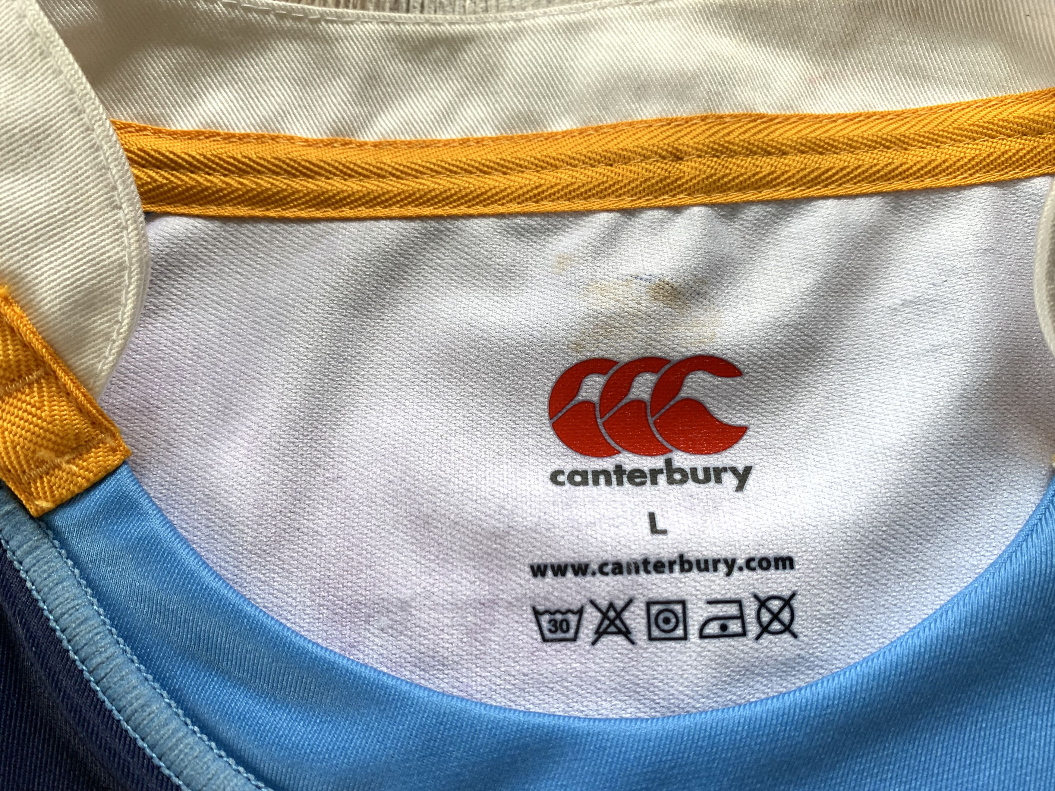 Canterbury of New Zealand × Vintage Canterbury Harper Adams University Club Rugby Jersey Size US L / EU 52-54 / 3 - 9 Thumbnail