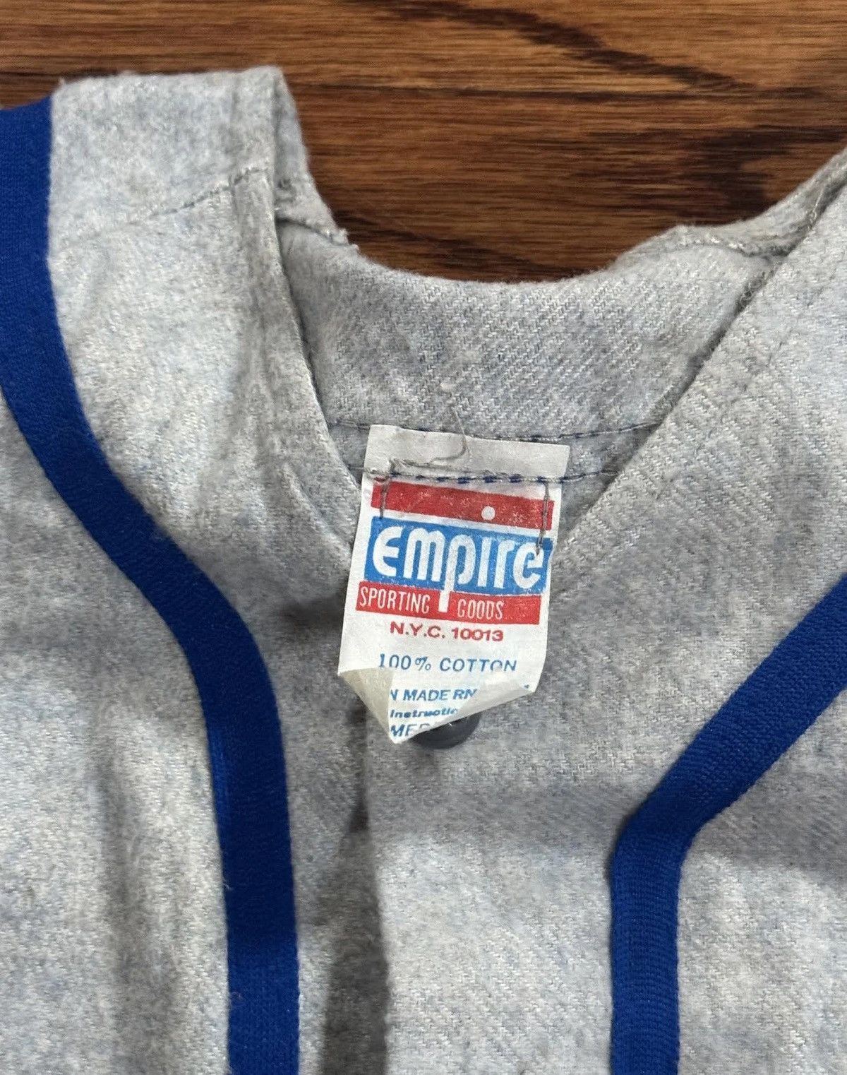 Vintage Vintage Empire Sporting Goods Brooklyn Baseball Jersey Size US M / EU 48-50 / 2 - 2 Thumbnail