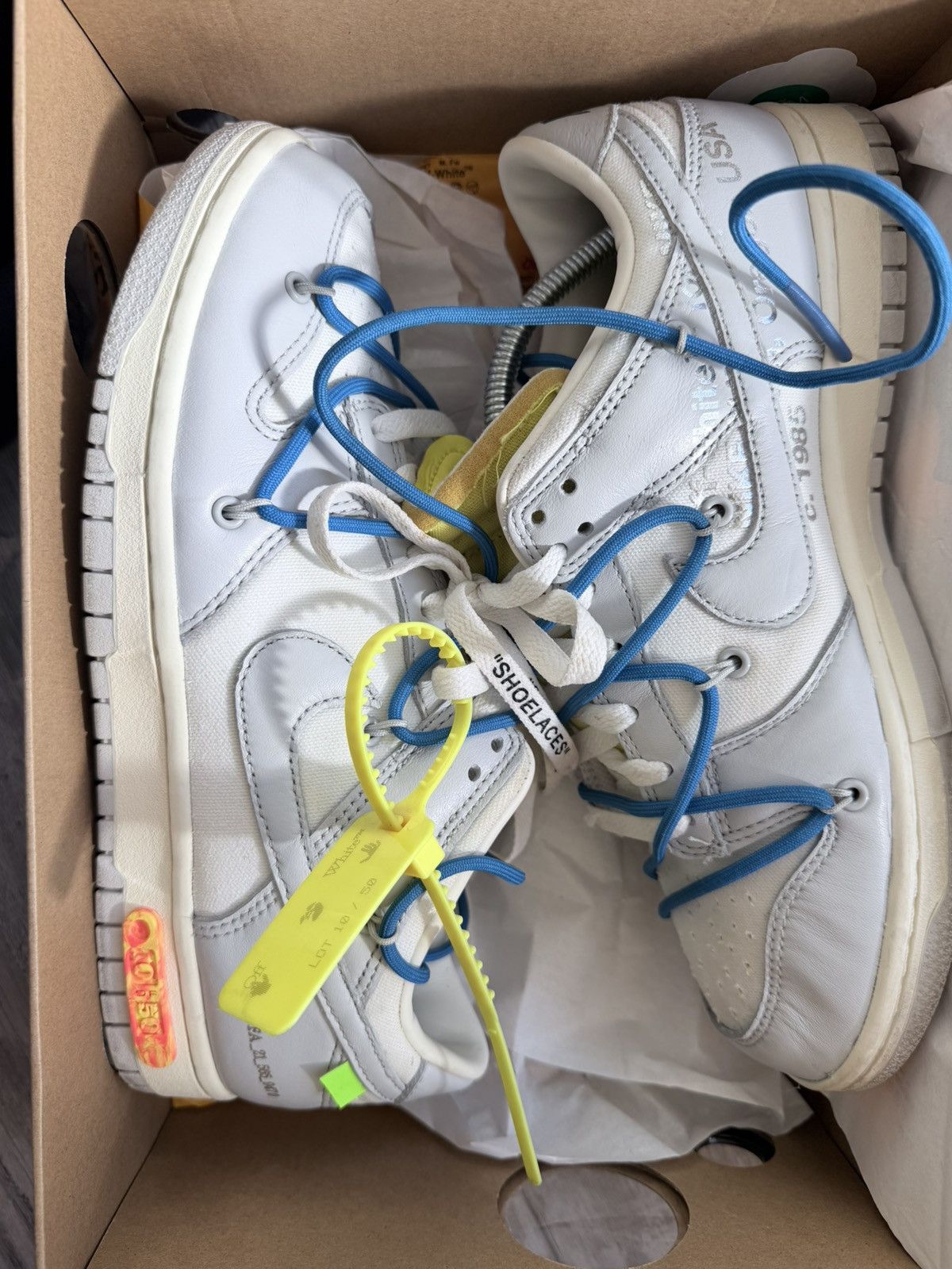 Nike × Off-White VIRGIL OFF-WHITE NIKE DUNKS LOT 10 Size US 9.5 / EU 42-43 - 8 Thumbnail