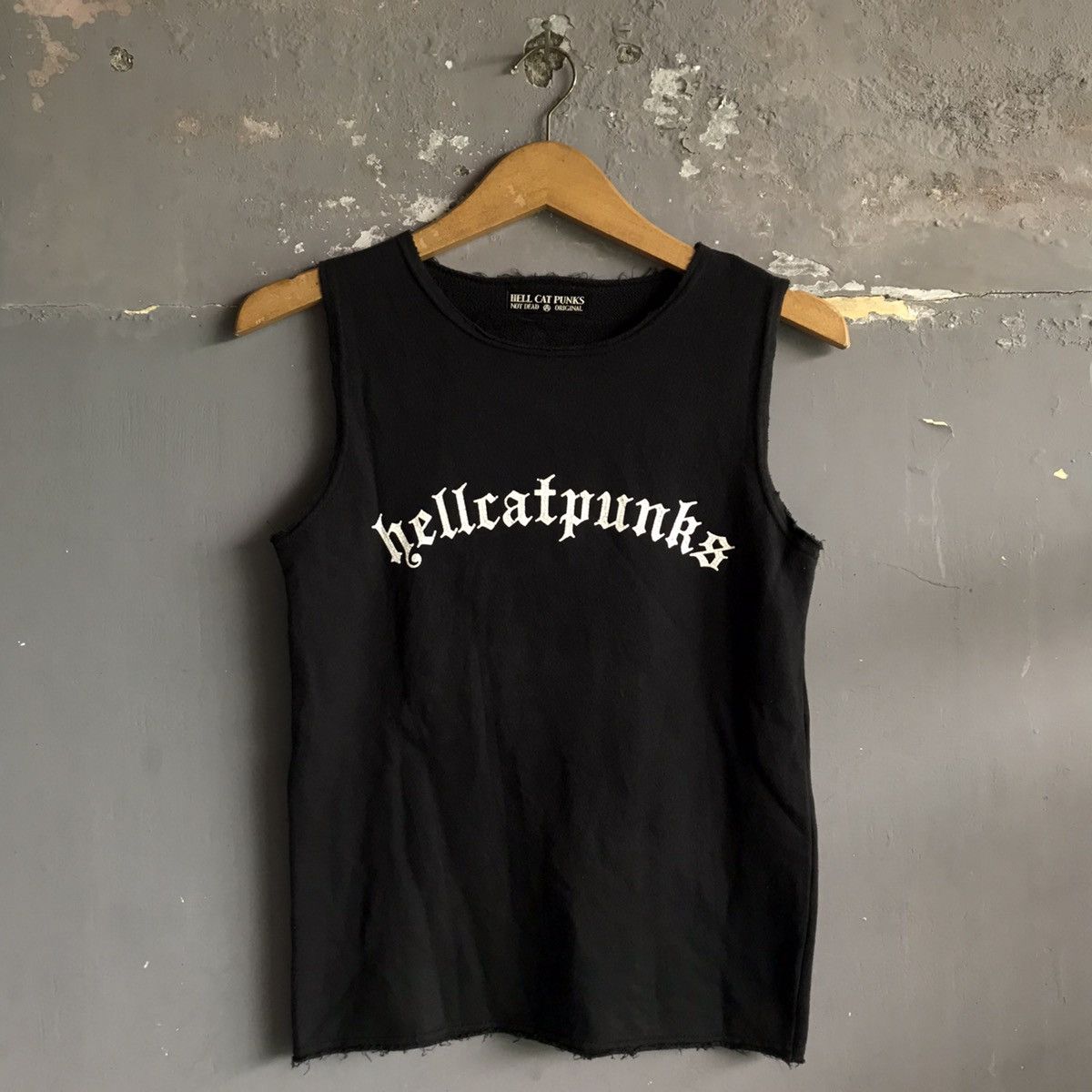 Japanese Brand Hell Cat Punks Tanktop Size M / US 6-8 / IT 42-44 - 1 Thumbnail