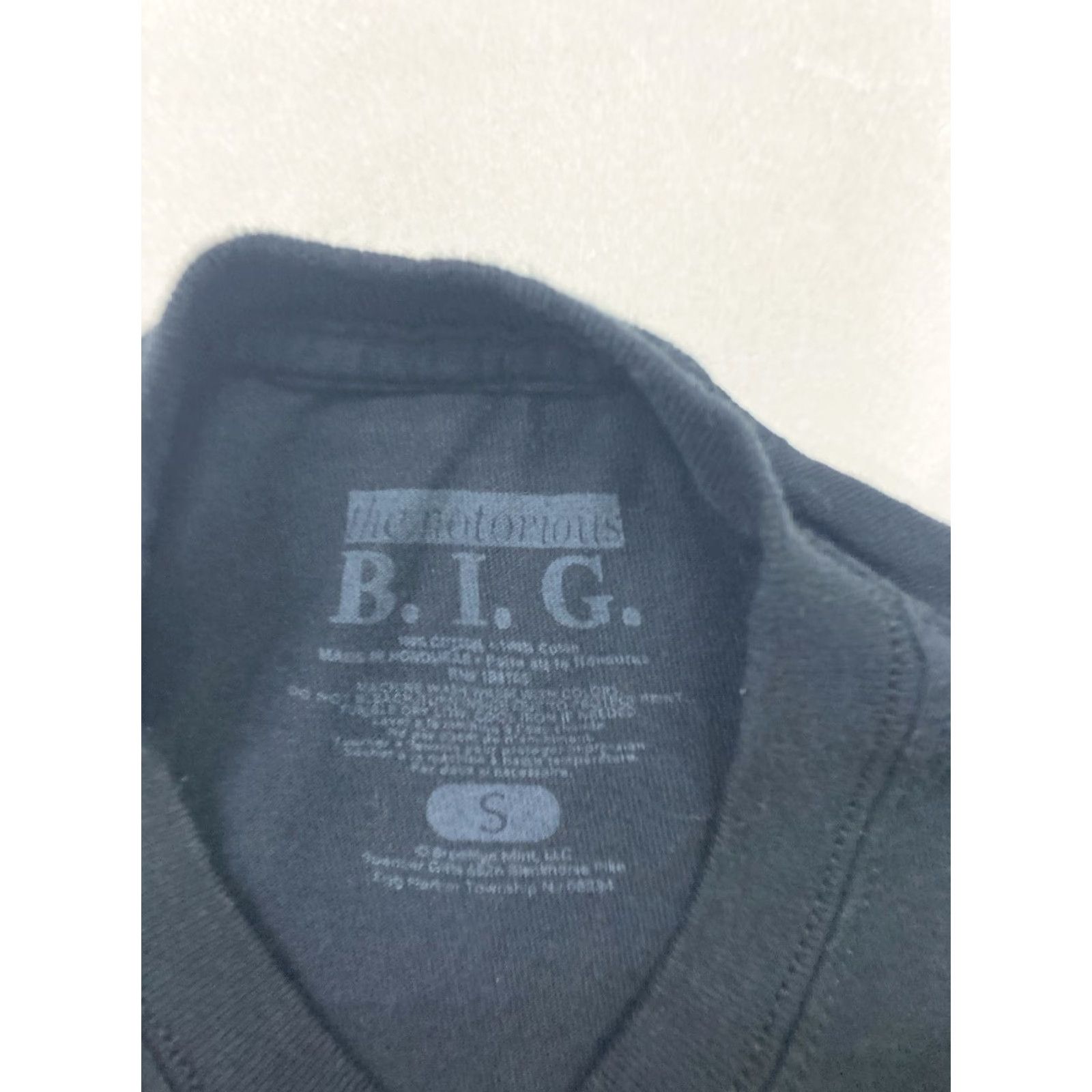 Vintage VINTAGE The Notorious BIG The Notorious BIG Biggie Smalls Picture Graphic T-shirt Women Small Black Music Shirt Size S / US 4 / IT 40 - 4 Thumbnail