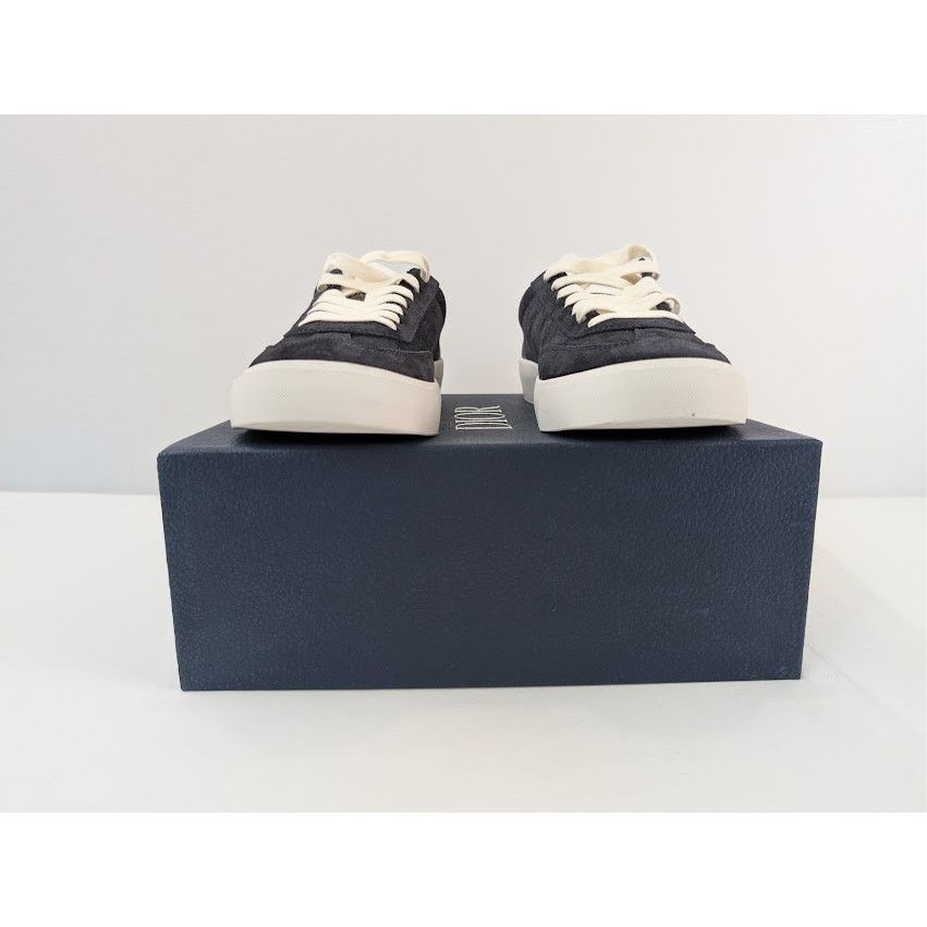 Dior o1rshd1 Leather Low Top Sneaker in Grey / Green Size US 8 / EU 41 - 19 Thumbnail