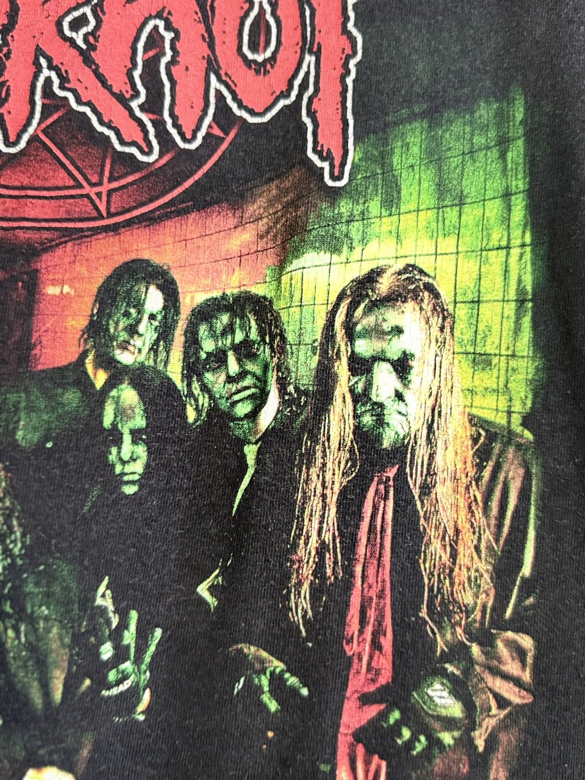 Band Tees Vintage Slipknot American Heavy Metal Band Promo Faded Tee Size US XL / EU 56 / 4 - 3 Thumbnail