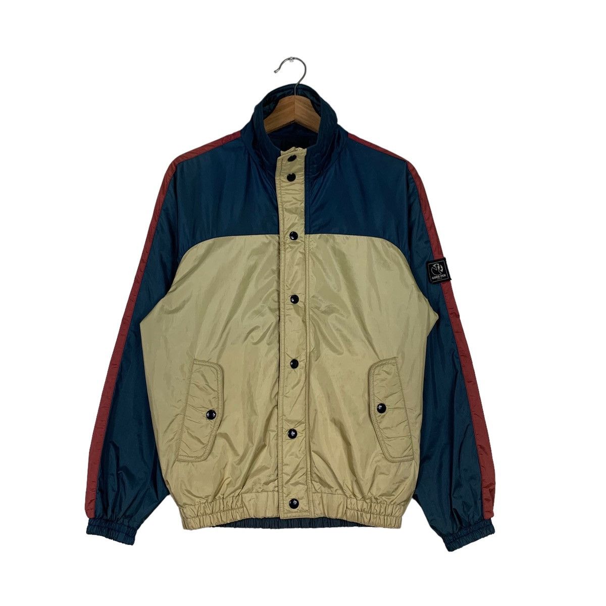 Goretex CHIPPY GOREXTEX Colorblock Stand Collar Jacket #0246-C11 Size US S / EU 44-46 / 1 - 1 Thumbnail