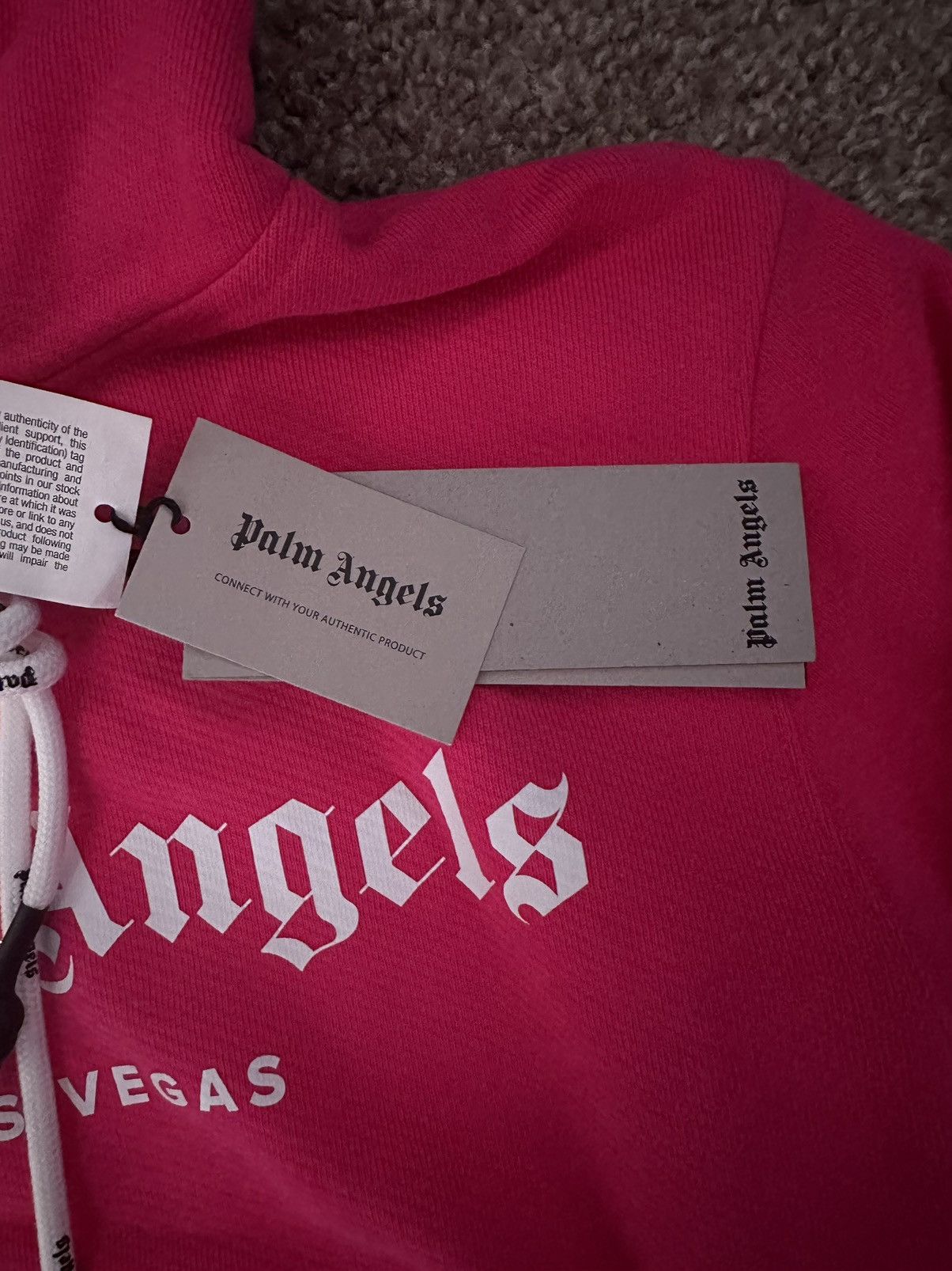 Palm Angels Palm Angels rhinestone sprayed hoodie Size XS / US 0-2 / IT 36-38 - 4 Thumbnail
