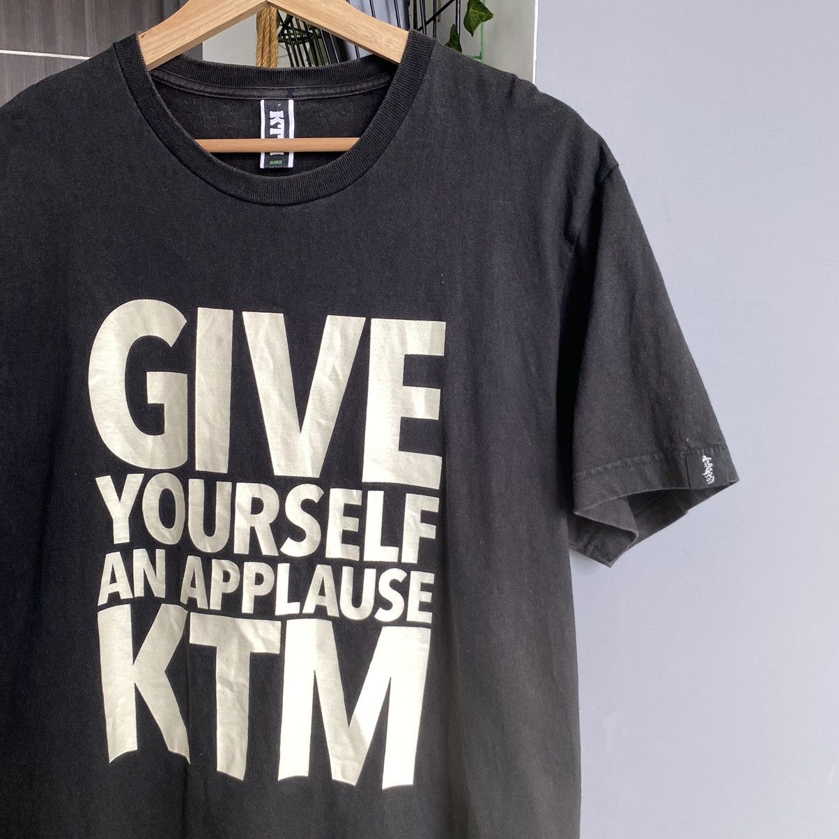 Vintage Thrashed Faded Vintage Y2K KTM ERD GRUNGE PORNSTAR TEE Size US XL / EU 56 / 4 - 4 Thumbnail