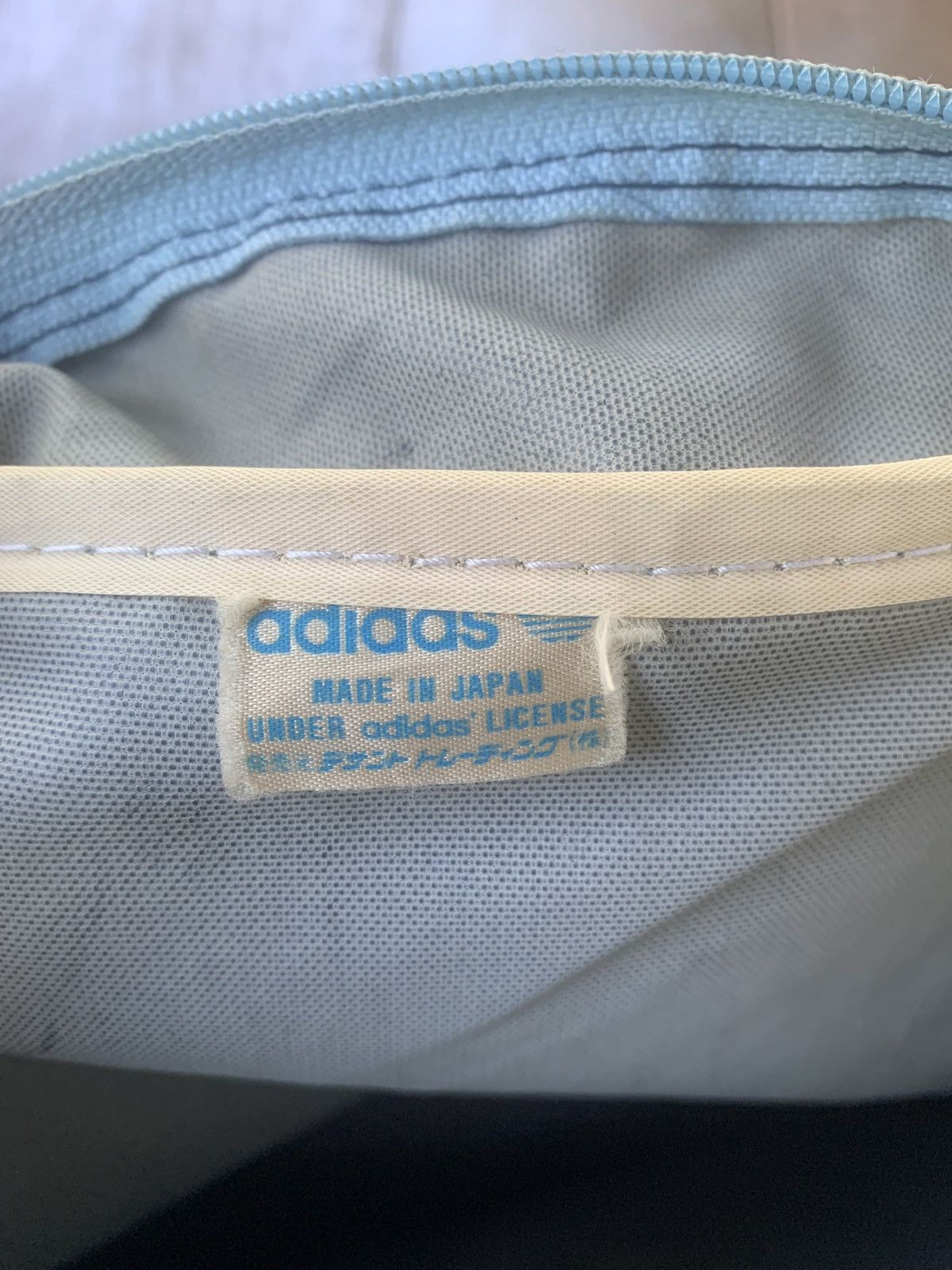 Adidas × Vintage 80s Adidas big logo crossbody bag made in Japan Size ONE SIZE - 3 Thumbnail