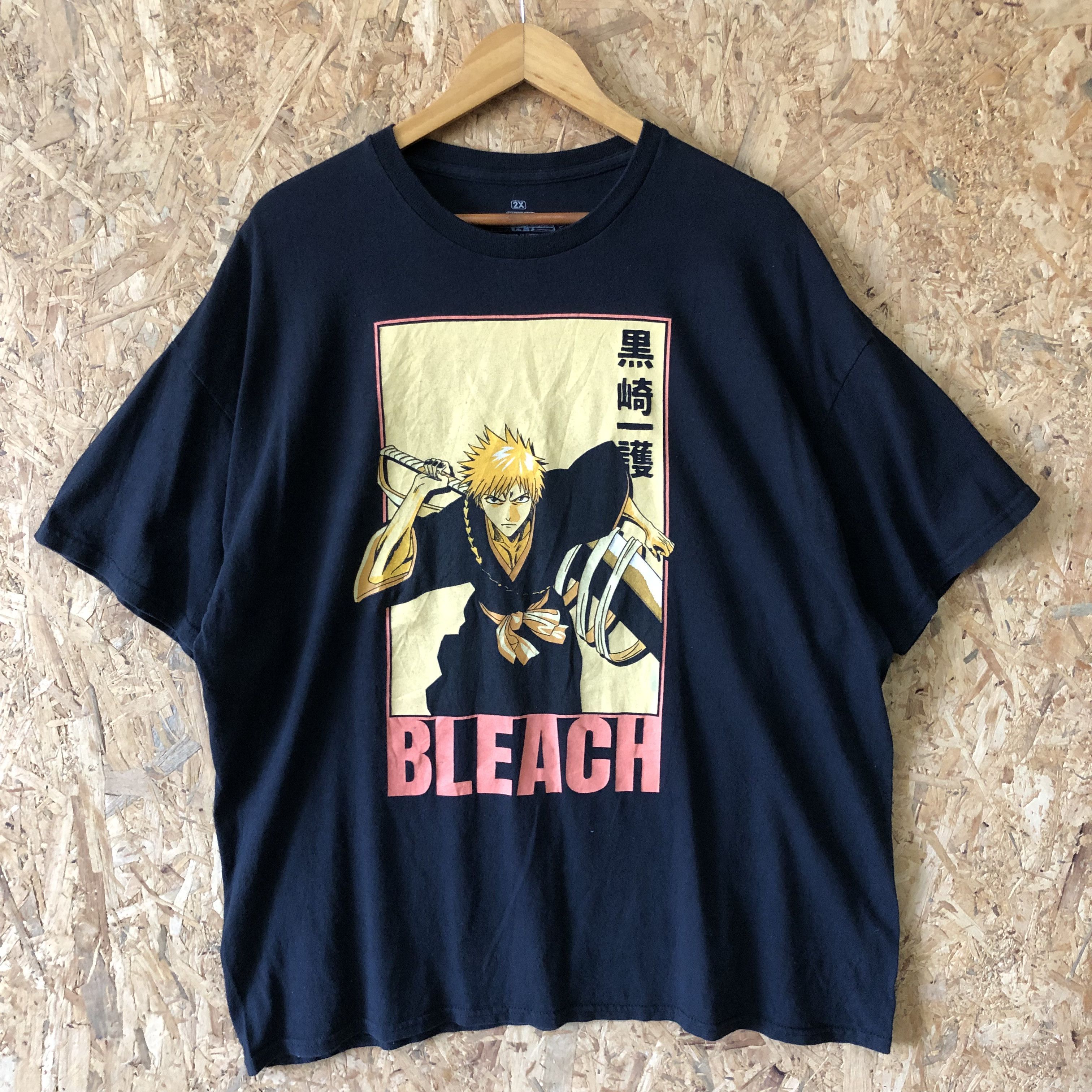 Anime Japan Anime BLEACH Ichigo Kurosaki TShirt Size US XXL / EU 58 / 5 - 1 Thumbnail