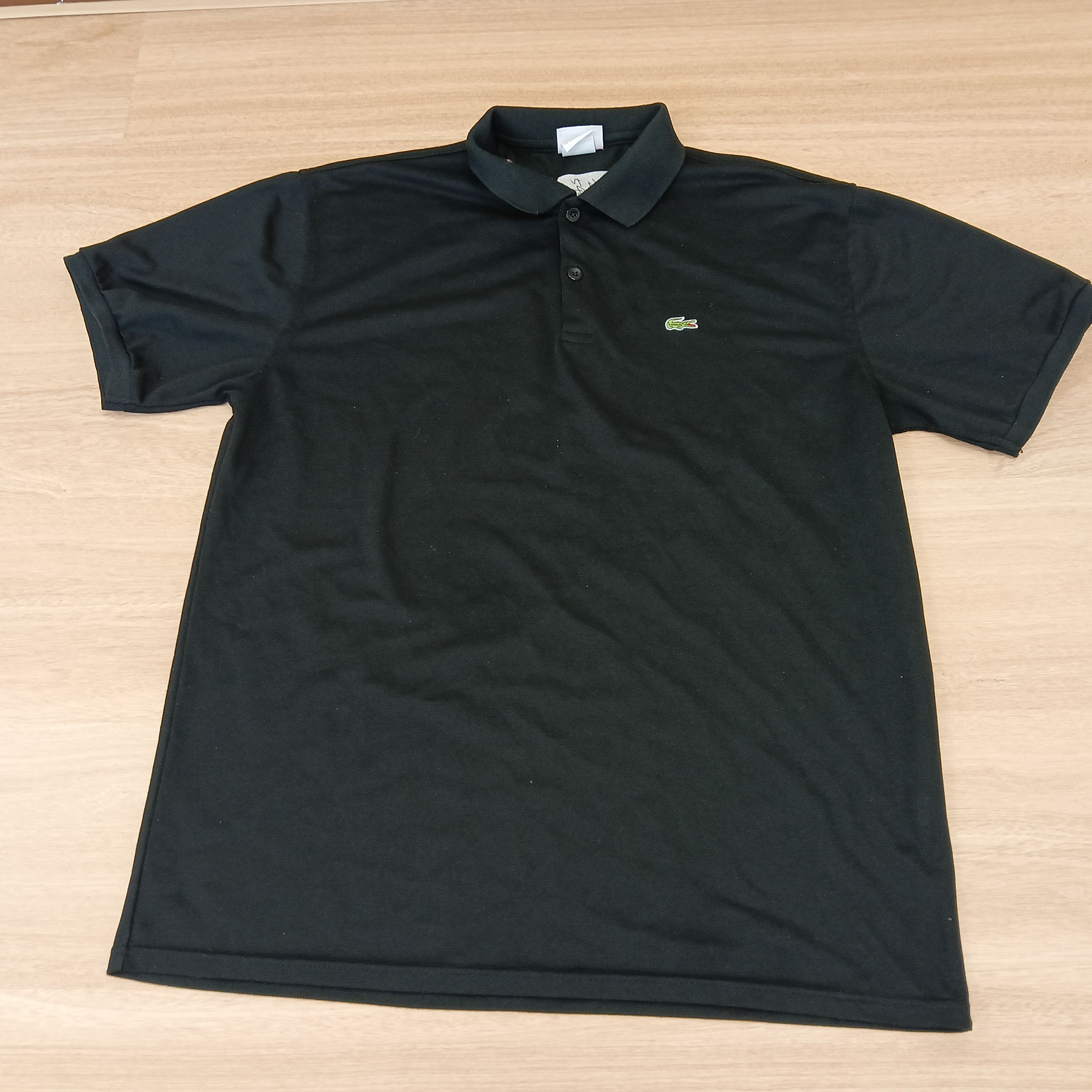 Lacoste lacoste black tee collar tee L Size US L / EU 52-54 / 3 - 1 Thumbnail