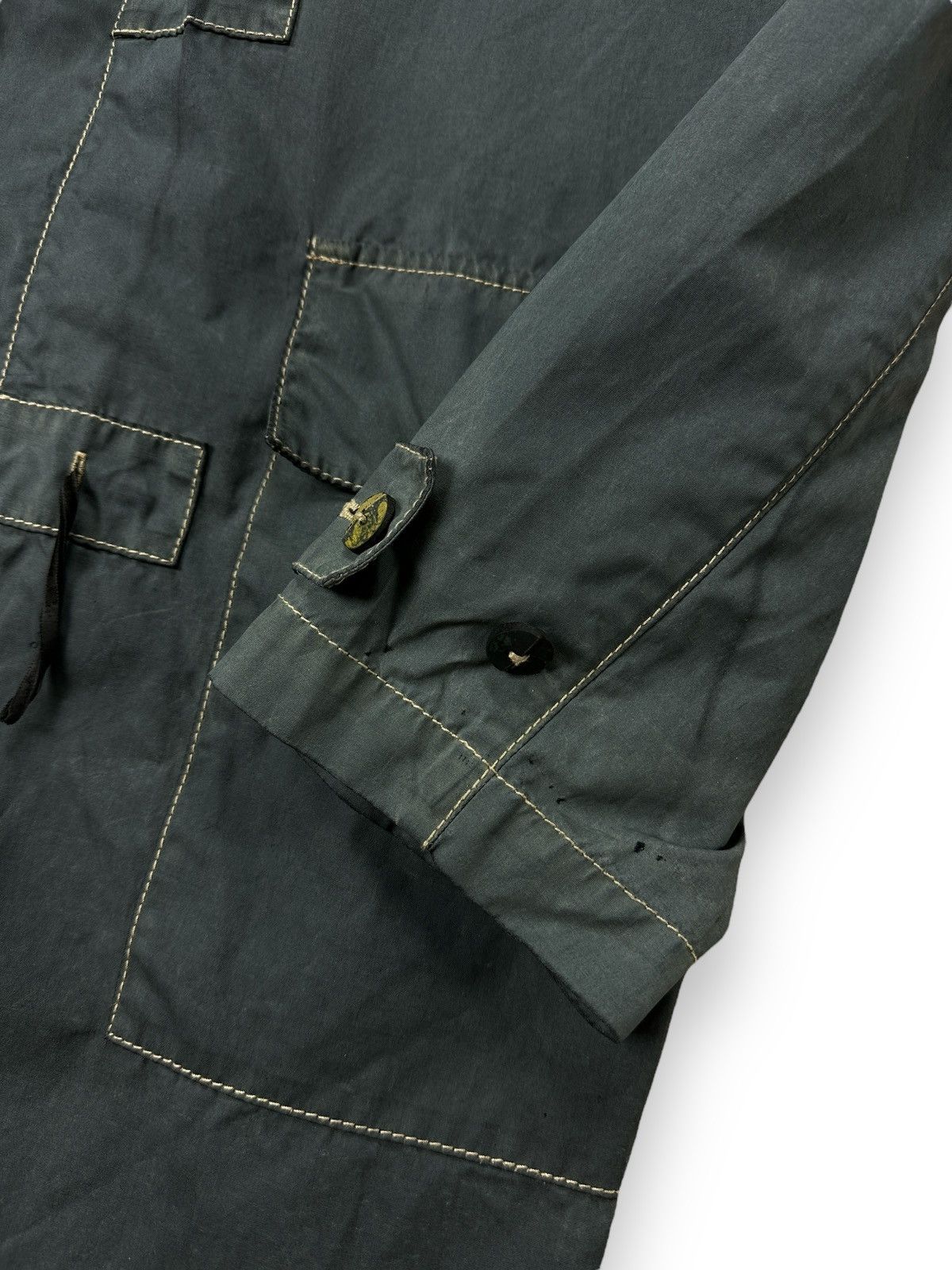 Acne Studios Acne Studios Wailer Man SS09 Waxed Parka Jacket Size 52 Size US L / EU 52-54 / 3 - 10 Thumbnail