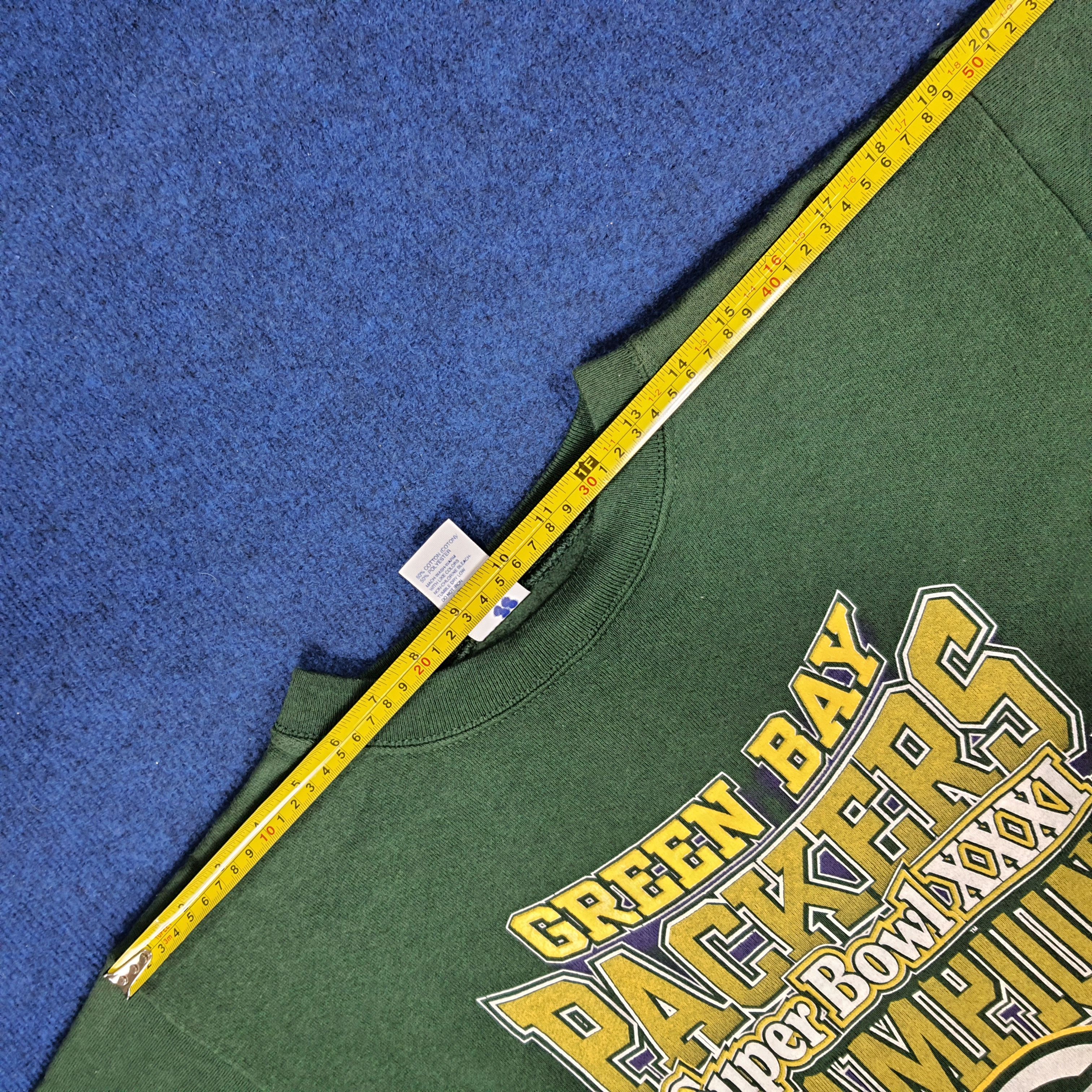 Vintage Vintage Green Bay Super Bowl Packers Champions Sweatshirt Size US S / EU 44-46 / 1 - 8 Thumbnail