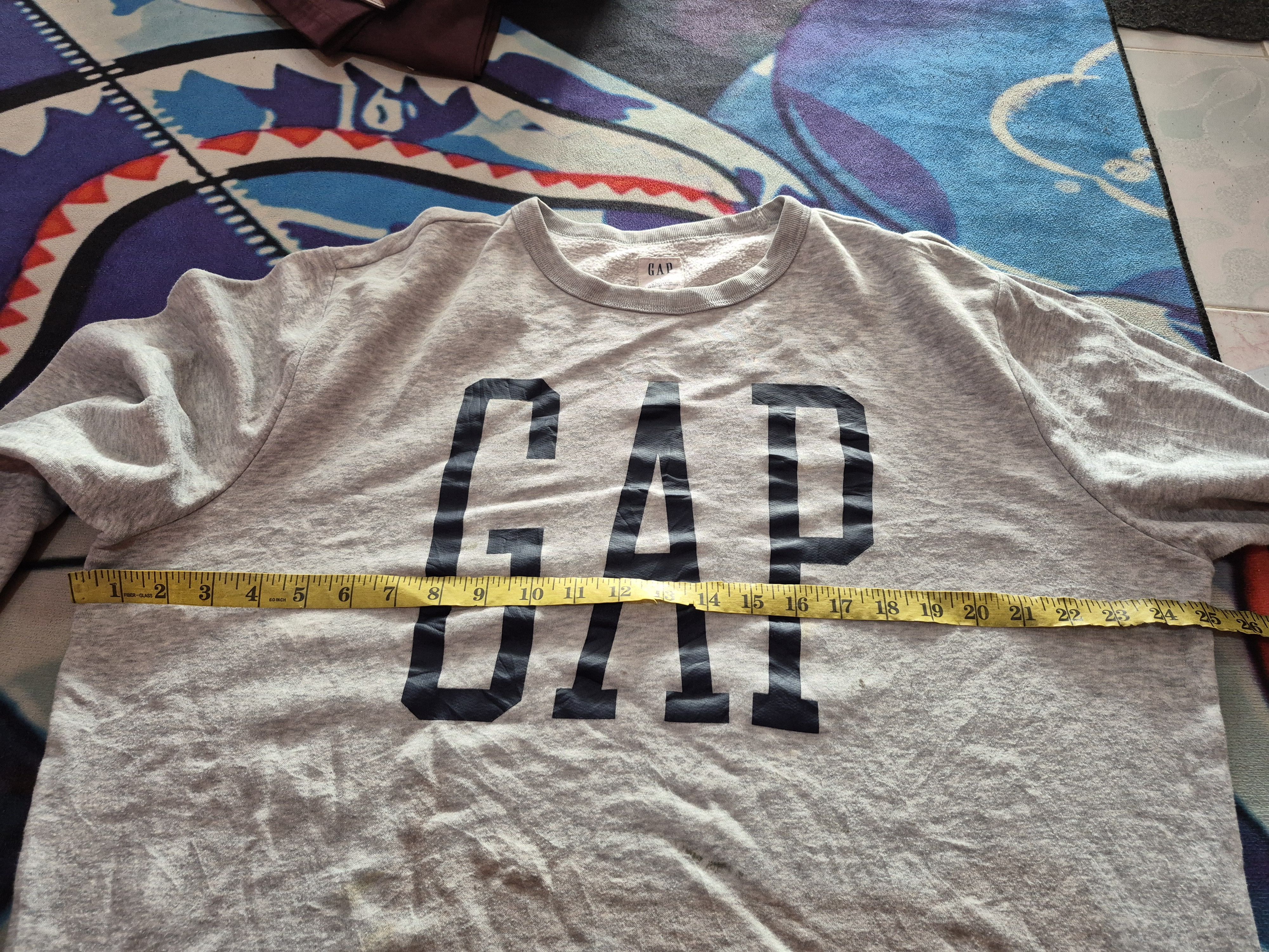 Gap 🔥 GAP Big Logo Spellout Sweatshirt Size US XL / EU 56 / 4 - 11 Thumbnail