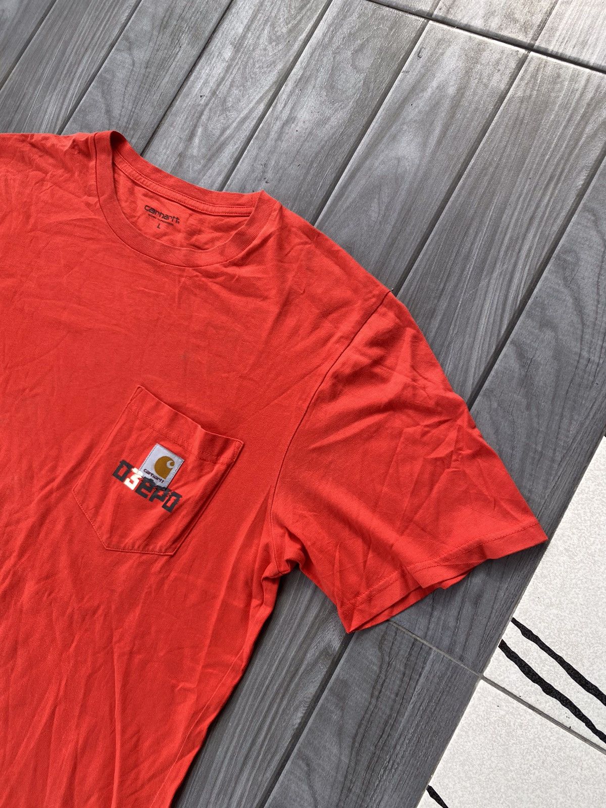 Carhartt × Carhartt Wip ❗️Rare❗️Carhartt wip pocket x O3EPO Skate Tee Size US L / EU 52-54 / 3 - 3 Thumbnail