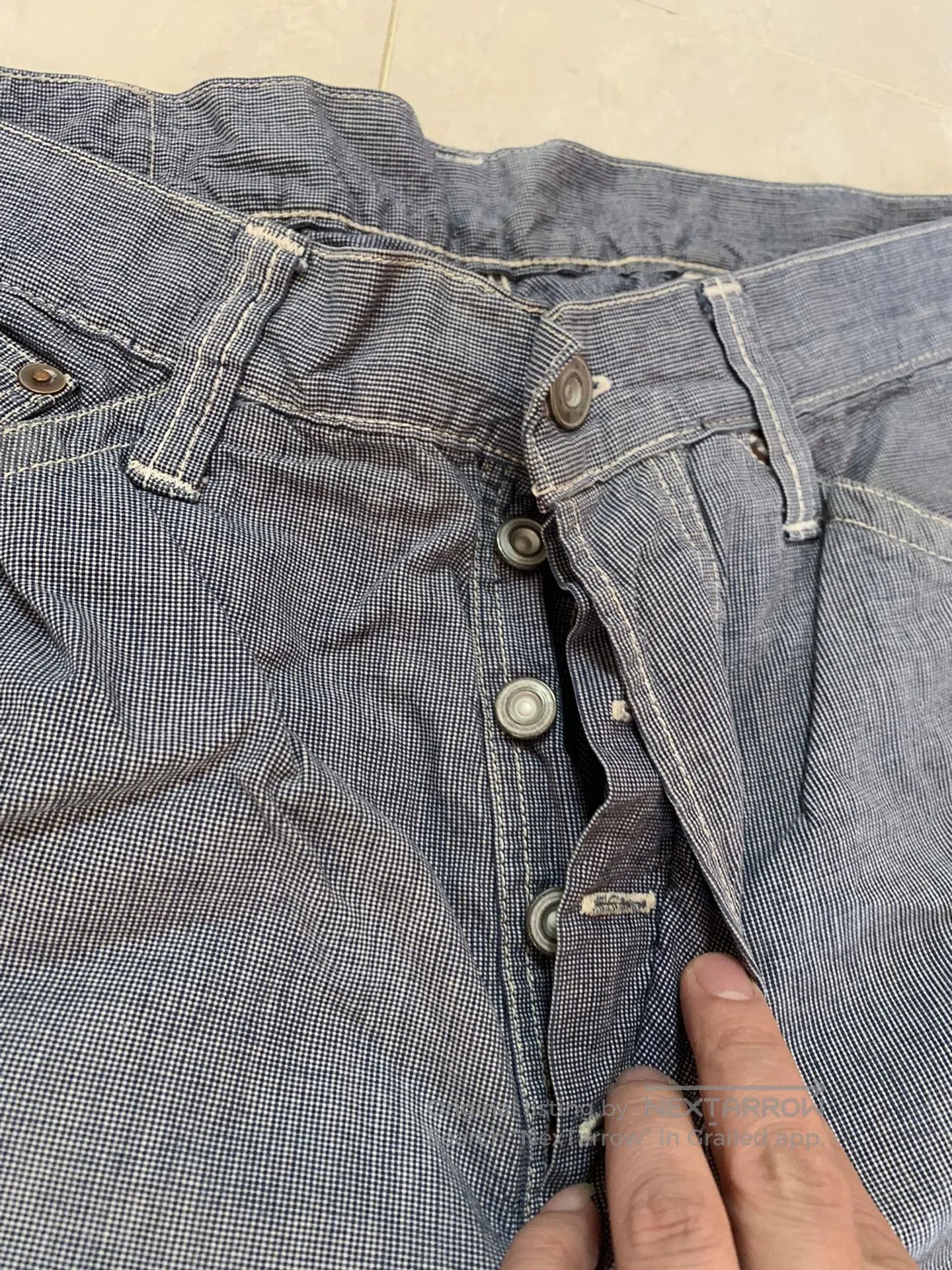 Freewheelers Freewheelers Checkered Work Pants Tapered Fit. Size US 30 / EU 46 - 3 Thumbnail
