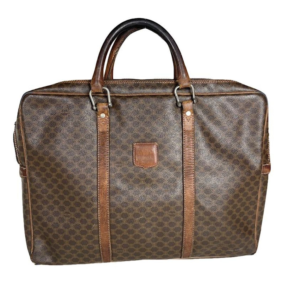 Celine SAC SEAU Brown Leather Handbag Size ONE SIZE - 1 Thumbnail