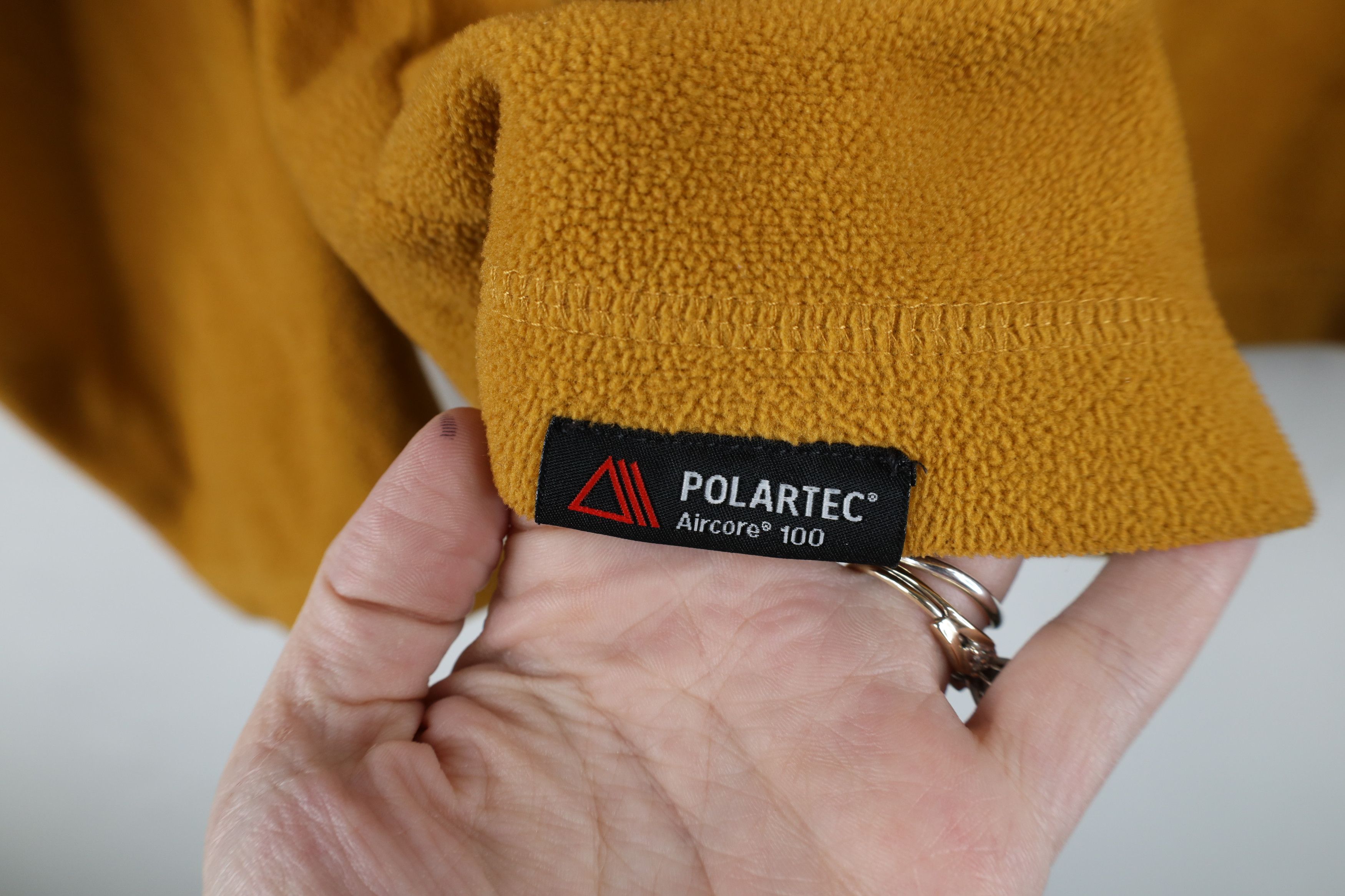 Lands' End Vintage Lands End Blank Polartec Fleece Snap Button Sweater Size US S / EU 44-46 / 1 - 11 Thumbnail