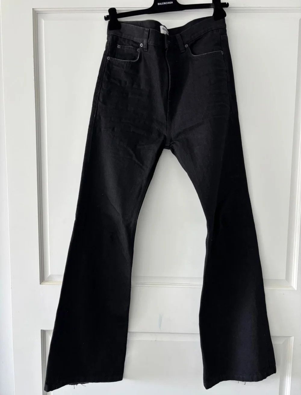 Balenciaga Balenciaga Flared Lost Tape Jeans Size US 32 / EU 48 - 1 Thumbnail