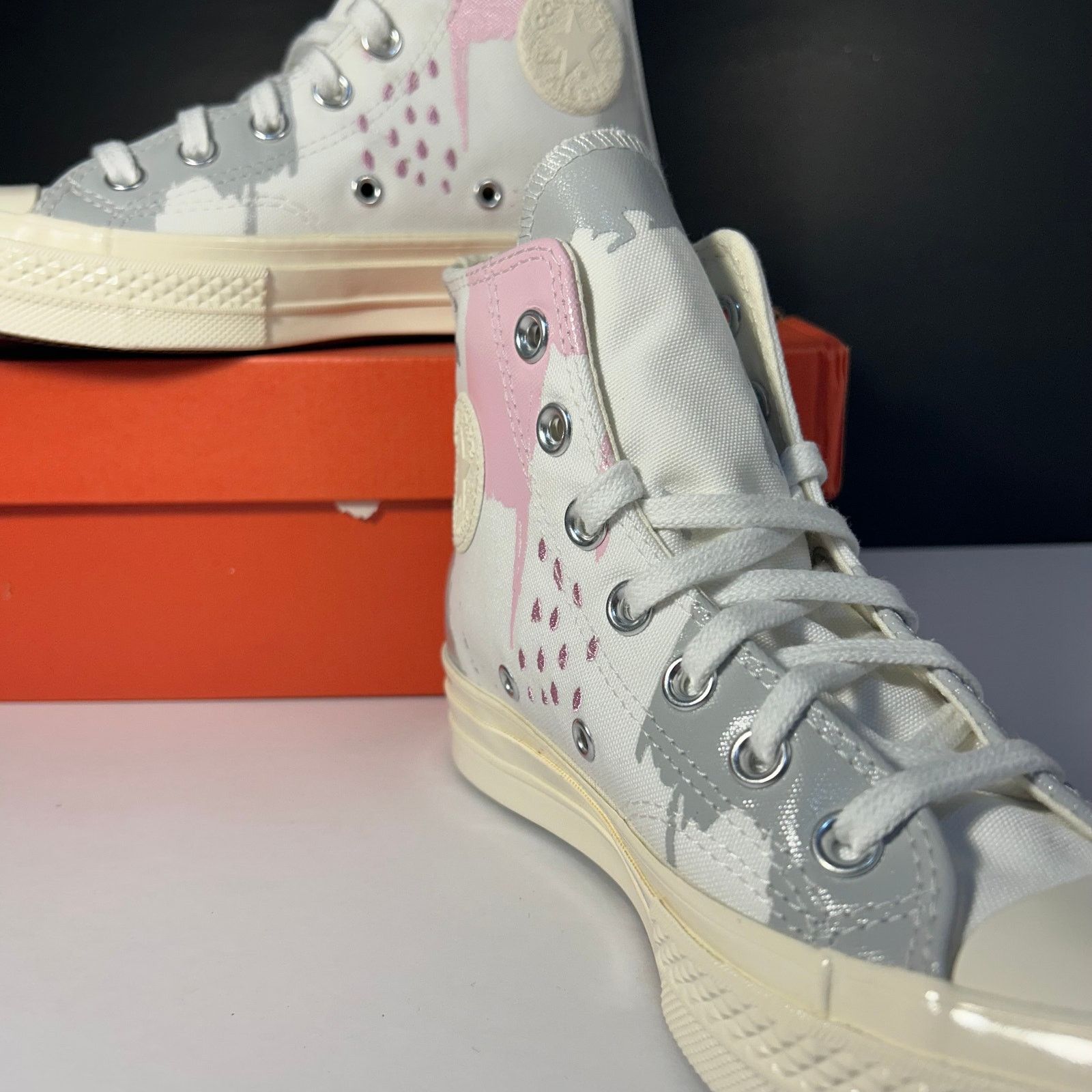 Converse Converse Chuck 70 Hi "Abstract Print" Sneakers W 5.5 A04214C Size US 5.5 / IT 35.5 - 4 Thumbnail