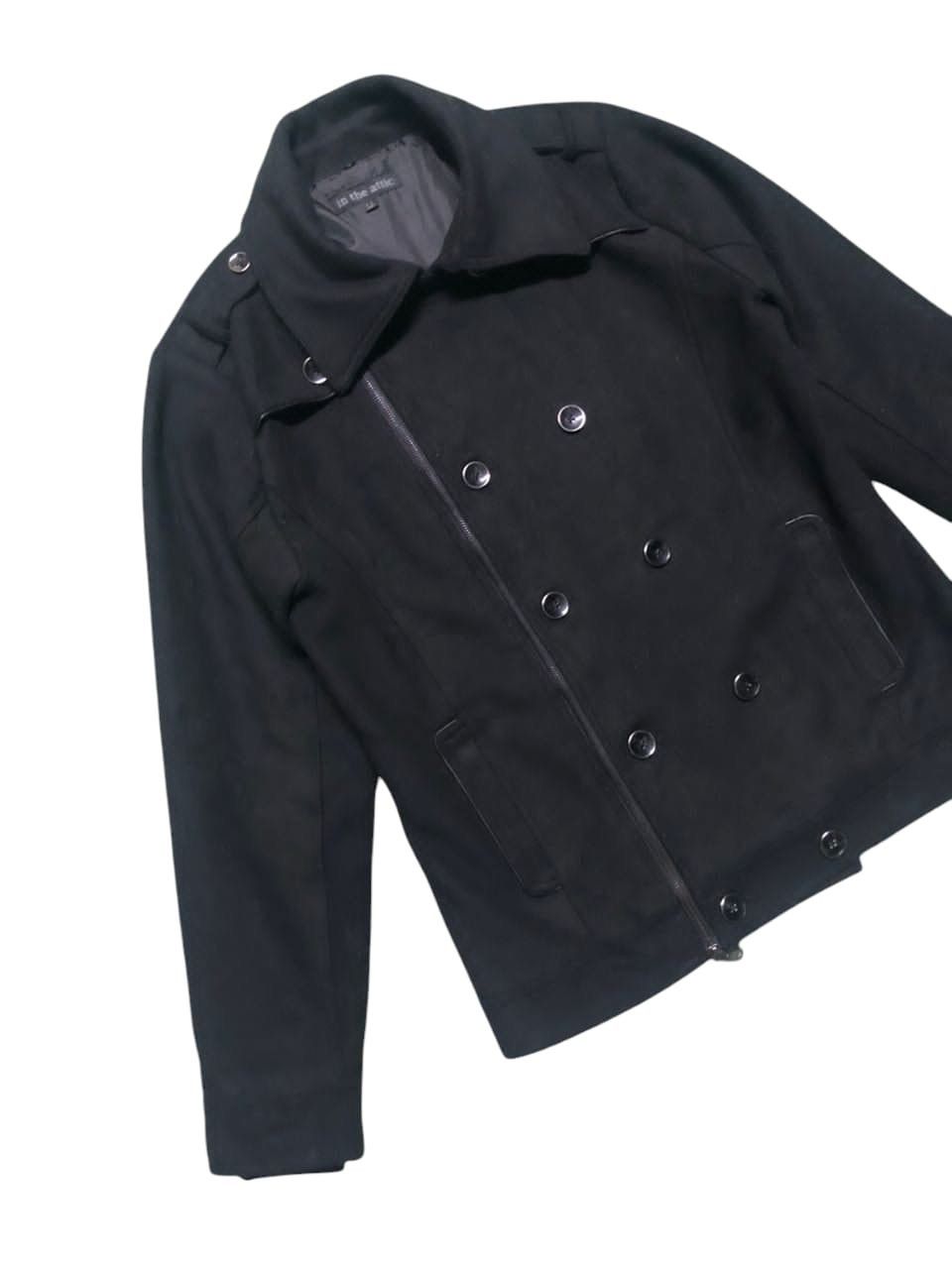 14th Addiction × If Six Was Nine × Japanese Brand In The Attic Double Collar Double Breasted Wool Jacket Size US M / EU 48-50 / 2 - 6 Thumbnail