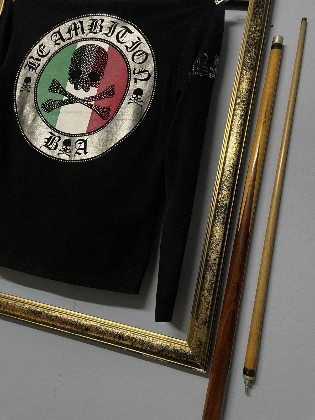 Japanese Brand Vintage Japan Designer Be Ambitions Skull Diamond Pop-Punk Size US XS / EU 42 / 0 - 5 Thumbnail