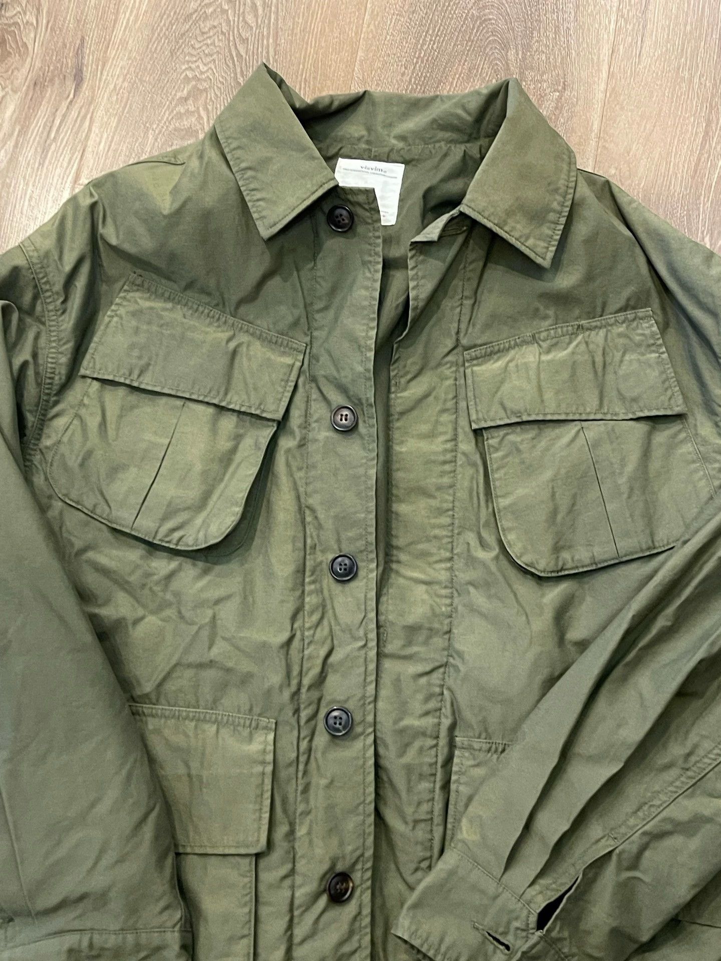 Visvim Visvim 23ss Tropical Combat Jkt Mud-Dyed 4-Pocket Olive Size US M / EU 48-50 / 2 - 3 Thumbnail