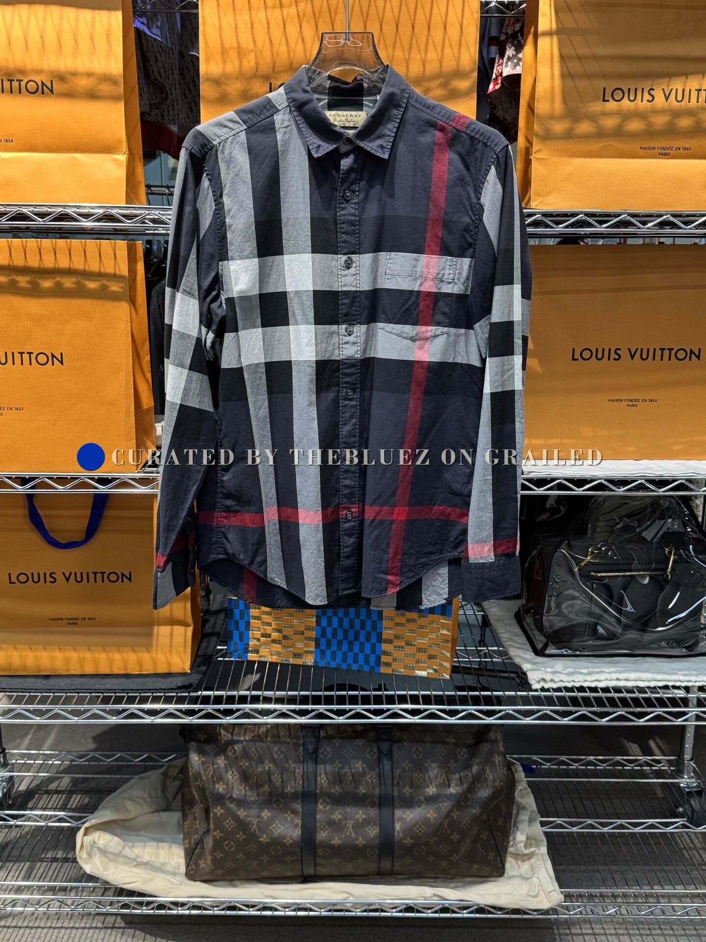 Burberry Burberry Classic Check Long-Sleeve Shirt Size US M / EU 48-50 / 2 - 1 Thumbnail