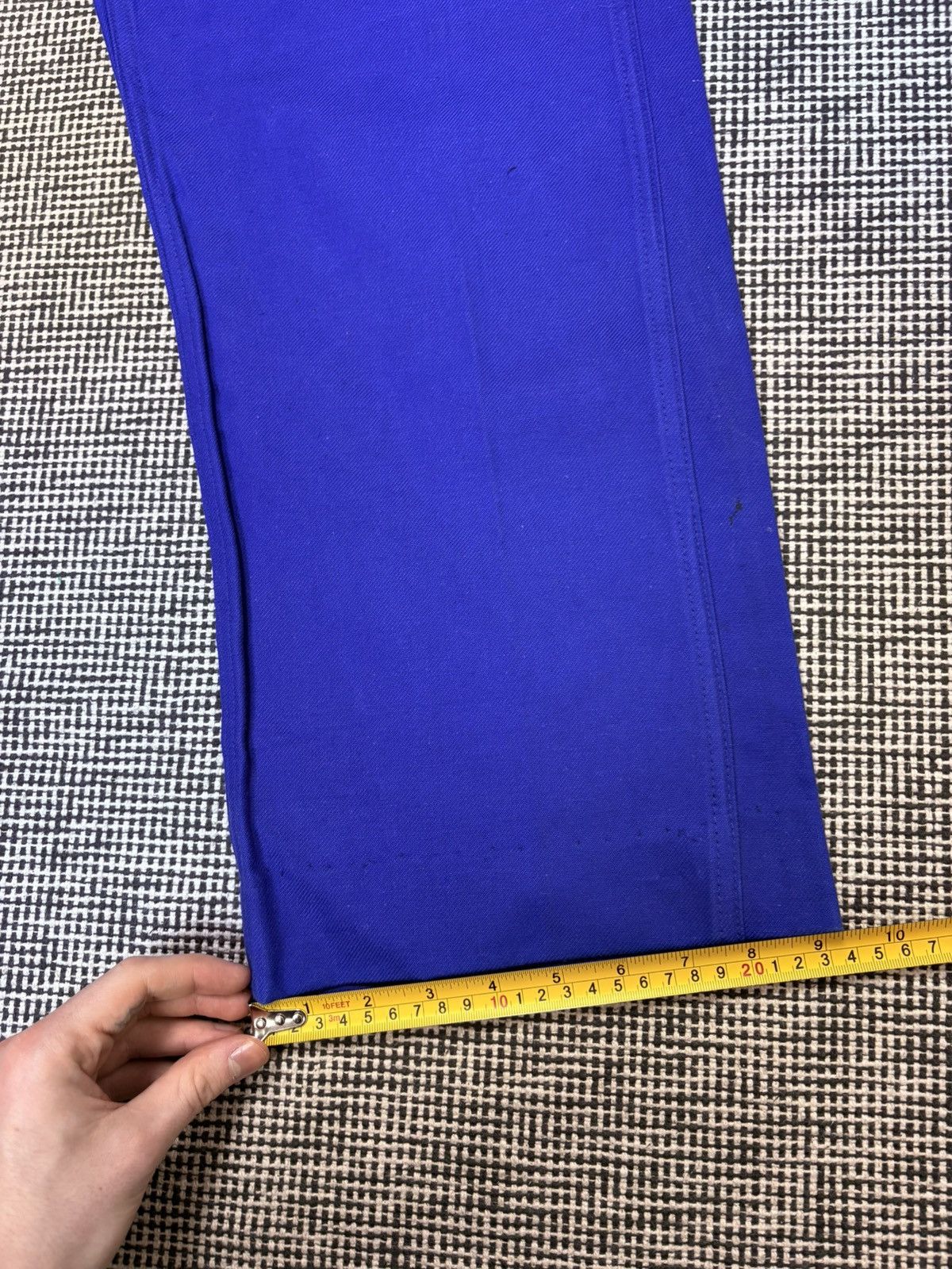 Le Laboureur 70s Macober cropped French worker trousers Size US 32 / EU 48 - 5 Thumbnail