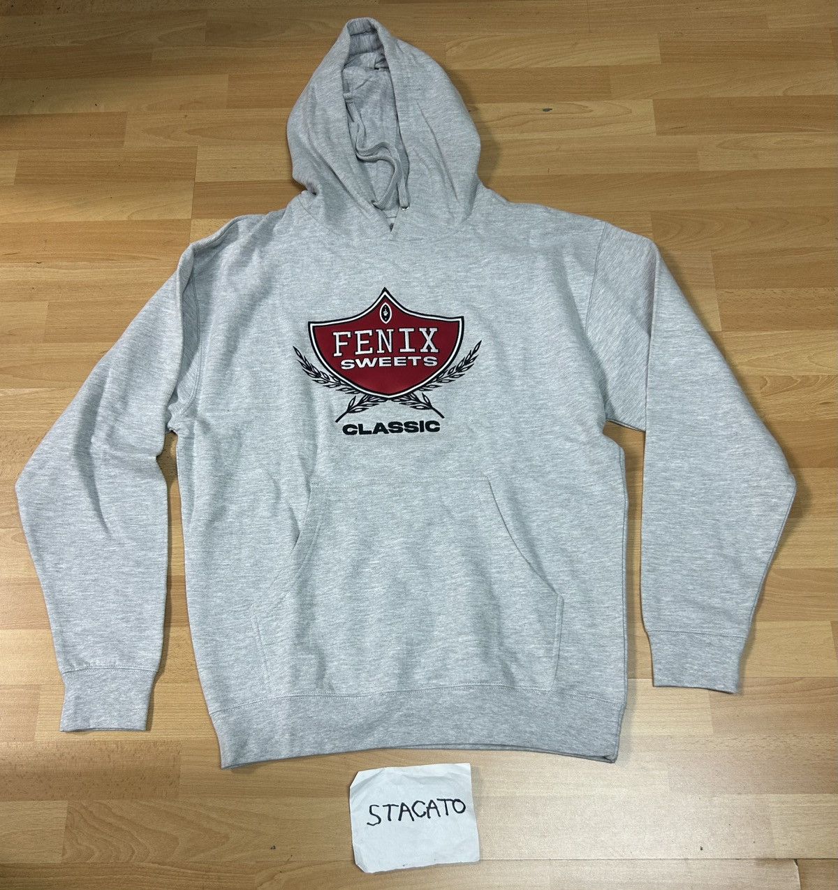 Rap Tees Fenix Flexin Swisher Fenix Sweets Hoodie Grey Size US L / EU 52-54 / 3 - 1 Thumbnail