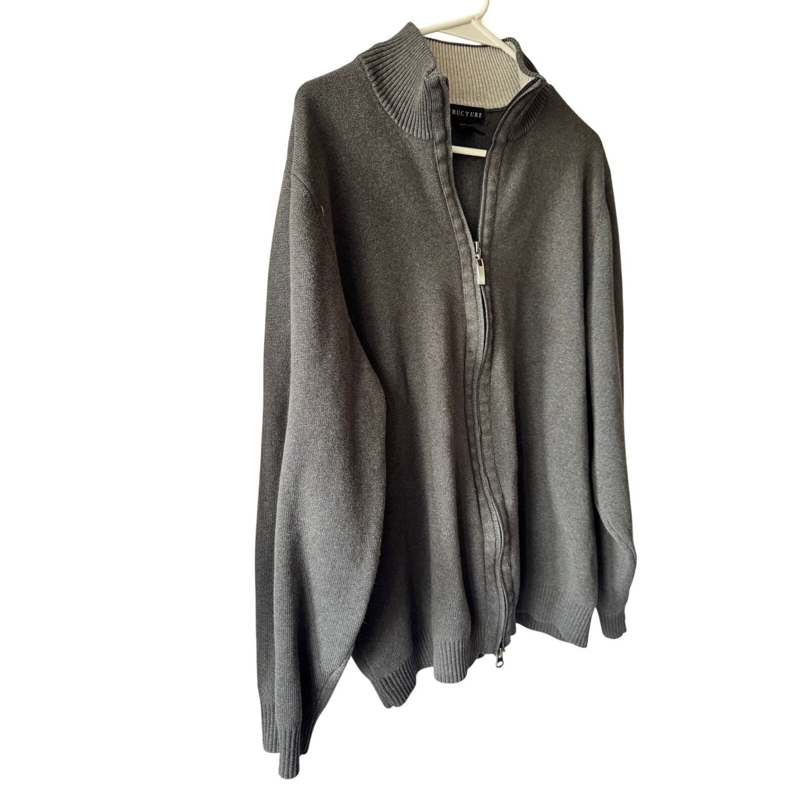Structure Structure Full Zip Mock Neck Sweater Jacket, Size XL Size US XL / EU 56 / 4 - 4 Thumbnail