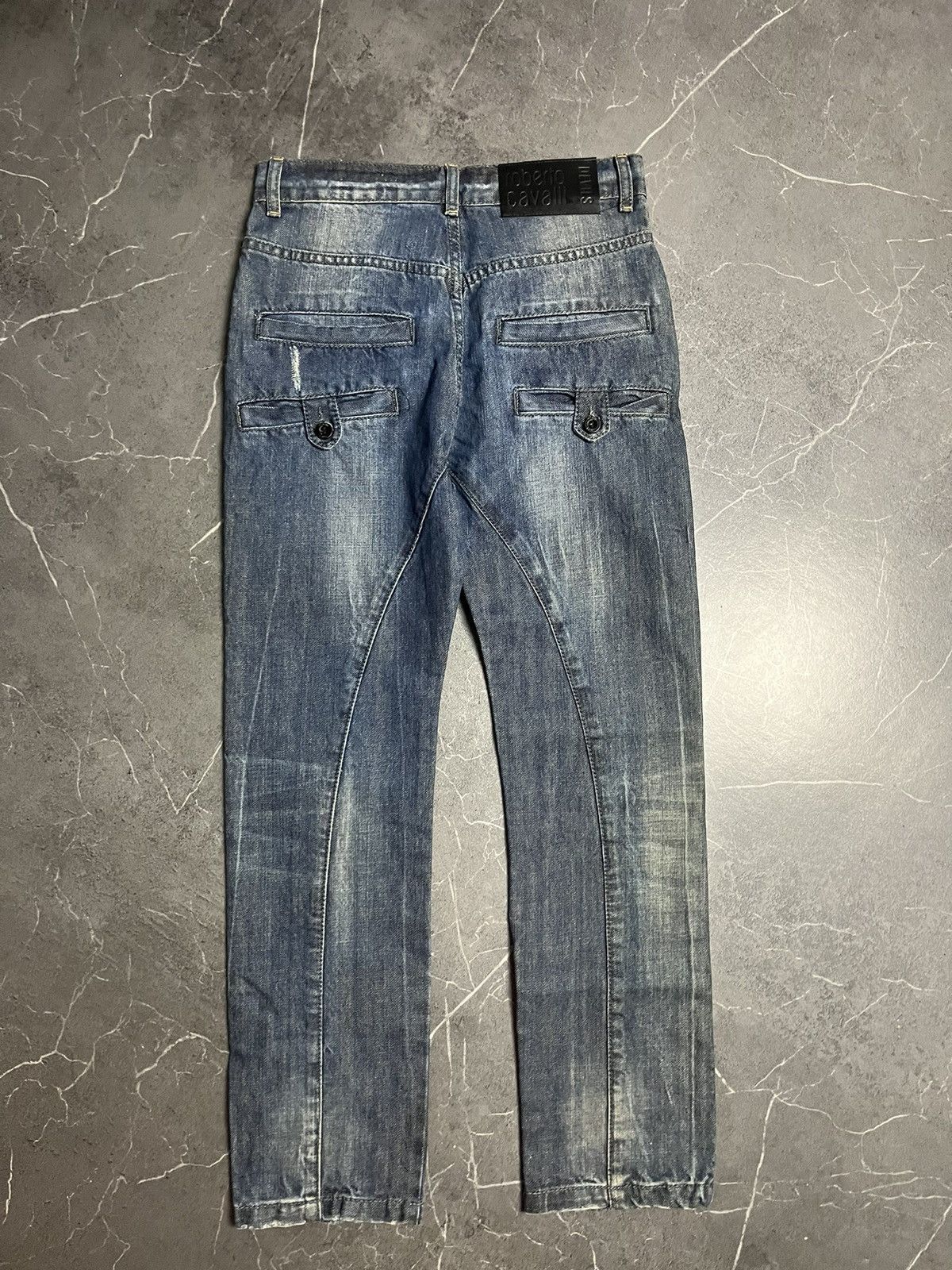 Roberto Cavalli Roberto Cavalli evils jeans new with tags rick owens style Size US 26 / EU 42 - 10 Thumbnail