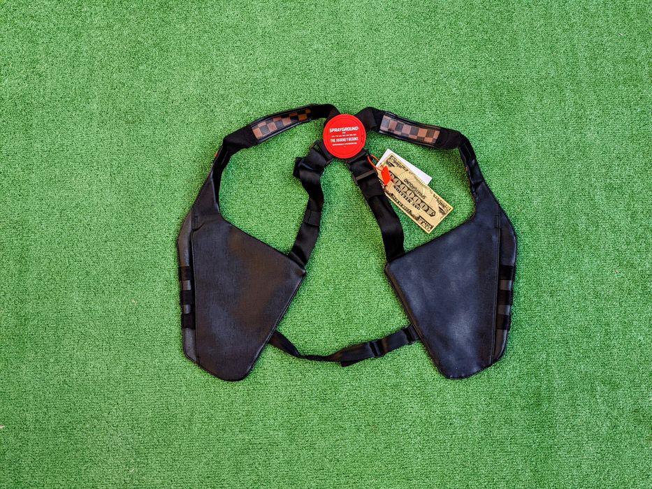 Sprayground Sprayground Side Sharks in Paris Pack Holster Vest Backpack