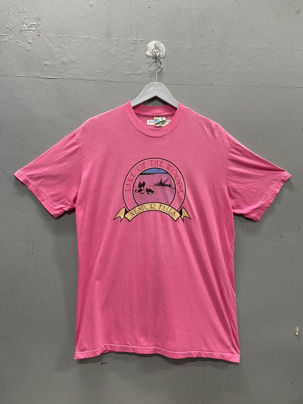 Vintage VINTAGE LAKE OF THE WOODS NESTOR FALLS CANADA TEE SHIRT Size US XL / EU 56 / 4 - 1 Thumbnail