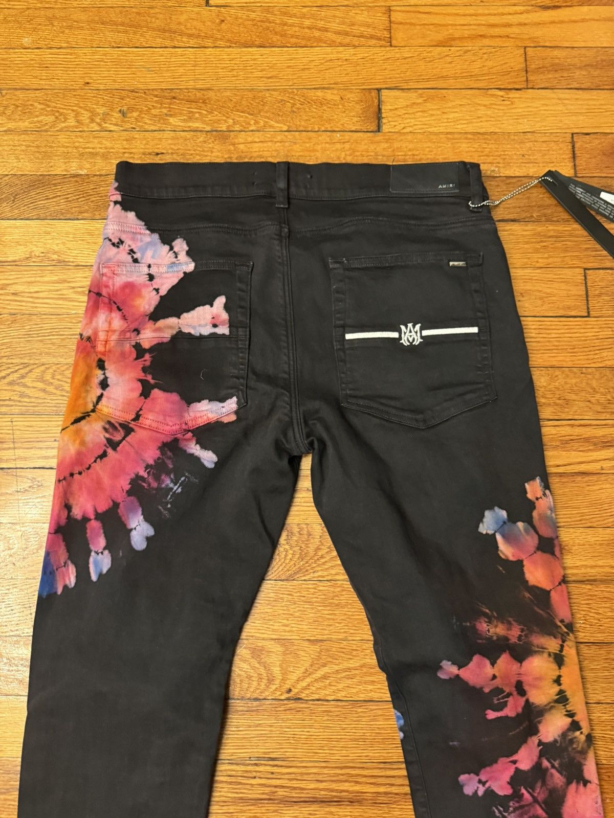 Amiri Amiri Tie Die Paint Jeans Mx1 Size 34 Size US 34 / EU 50 - 6 Thumbnail