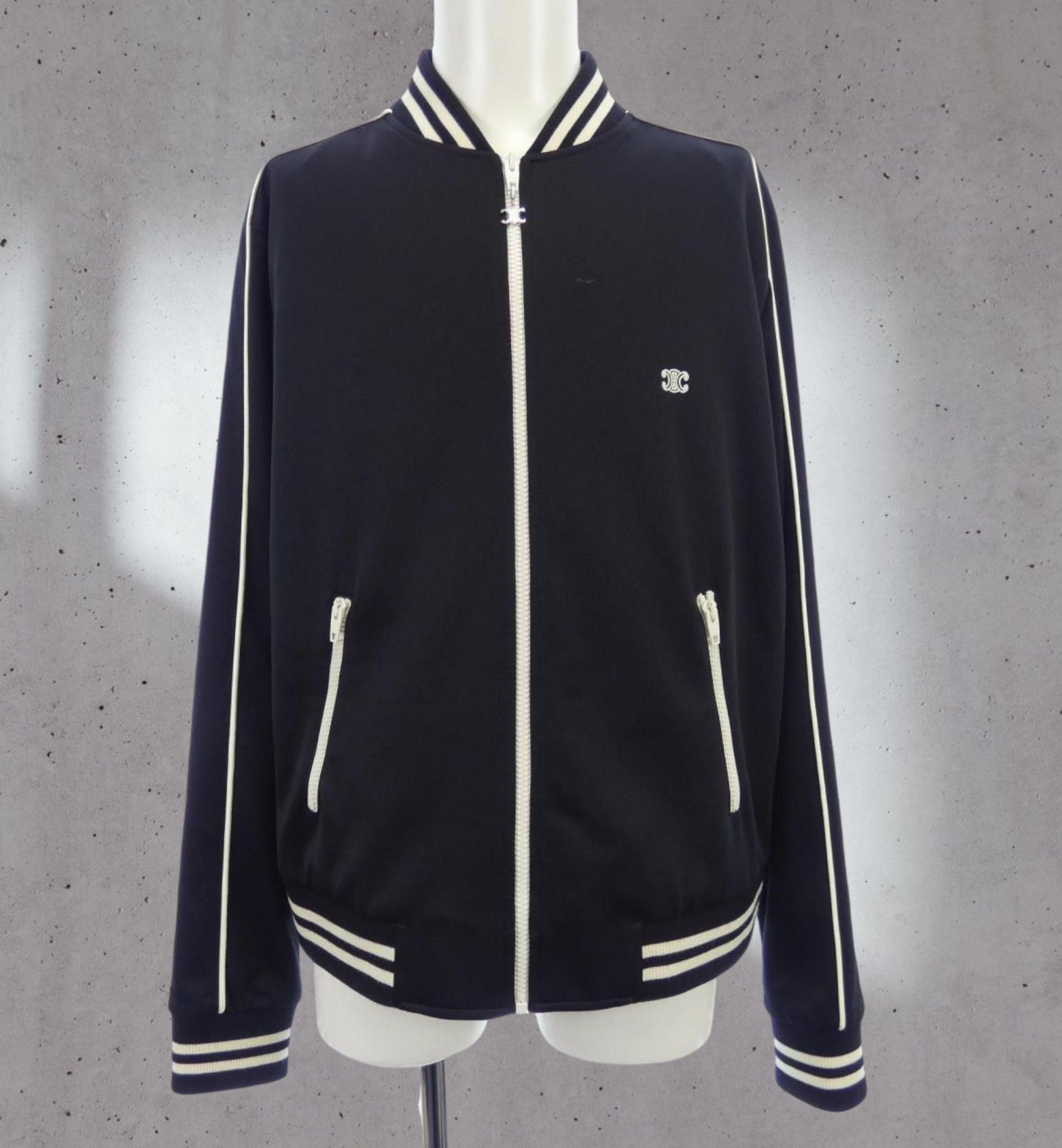 Celine × Hedi Slimane Celine 70's Wiltern Teddy Jacket in