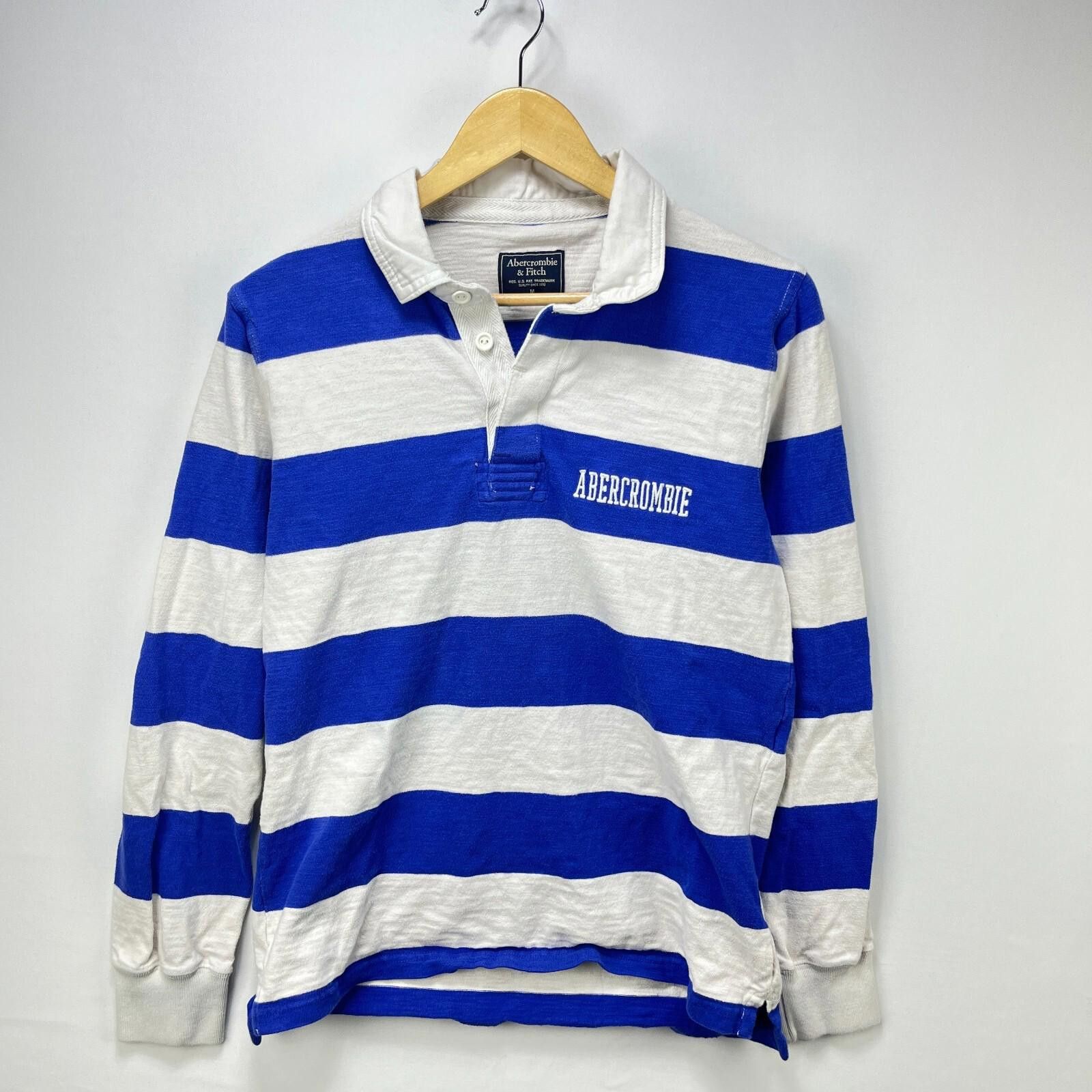 Vintage Abercrombie Rugby Long Sleeve Shirt Medium