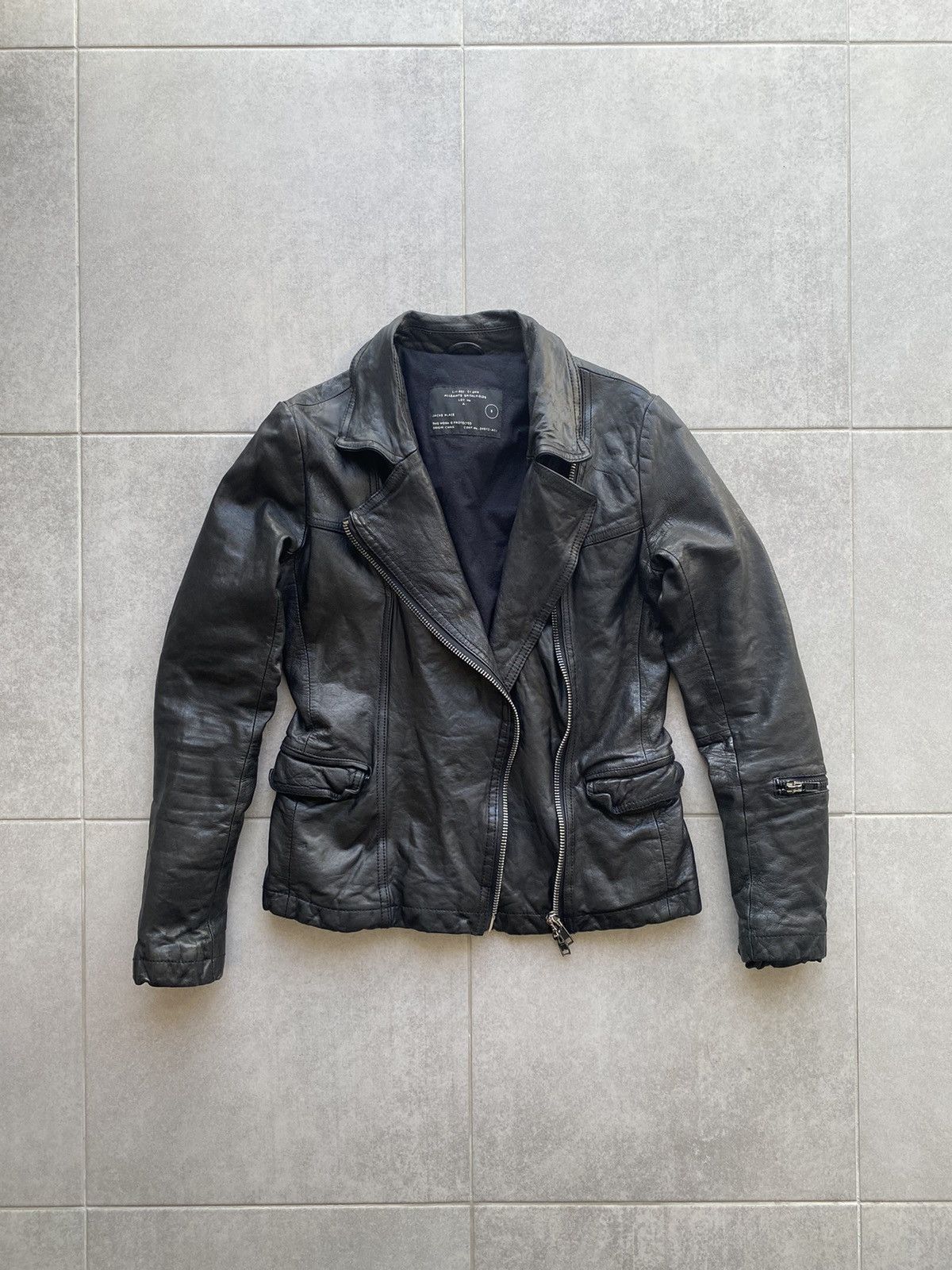 Allsaints Allsaints Leather Jacket Size S / US 4 / IT 40 - 1 Thumbnail