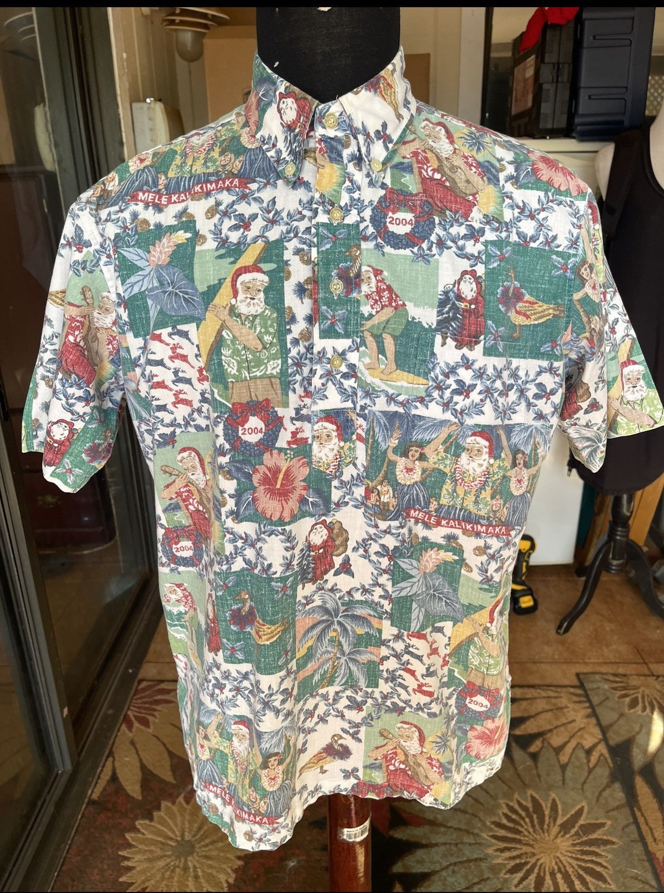 Reyn Spooner Reyn Spooner Mele Kalikimaka Christmas Hawaiian Men's