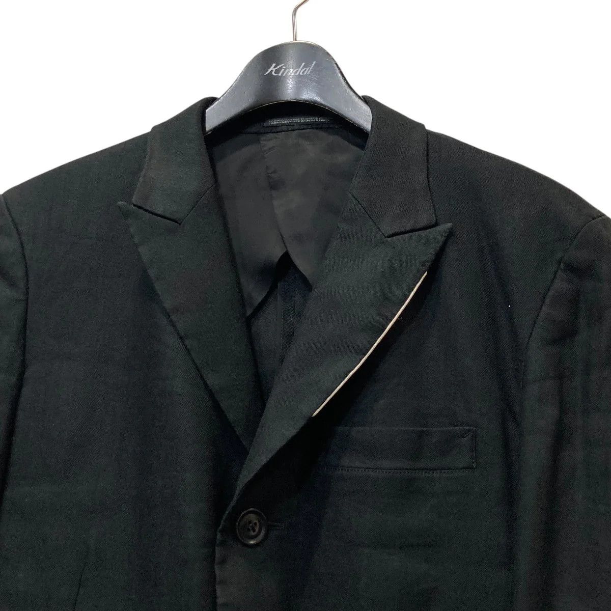 Yohji Yamamoto Yohji Yamamoto pour homme 16SS3 button jacket Size US M / EU 48-50 / 2 - 3 Thumbnail