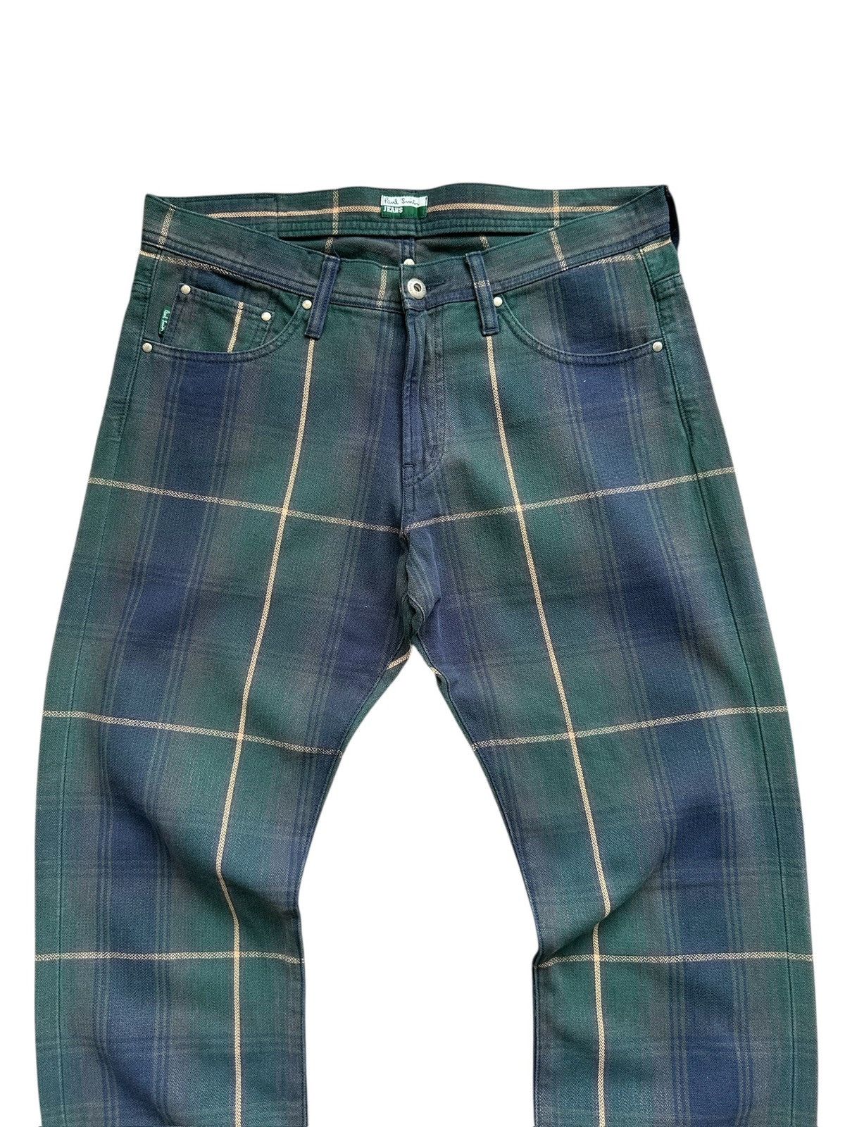 00’s Paul Smith Green Label Japan made plaid jeans