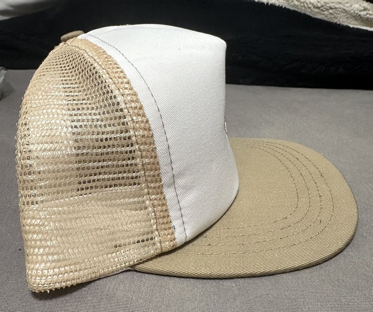 Rhude Rhude Diamond Trucker Hat Tan SnapBack Size ONE SIZE - 4 Thumbnail