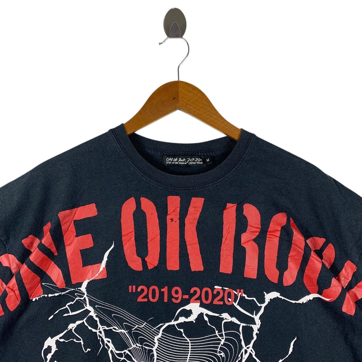 Other ONE OK ROCK "Eye of the Storm" 2019-2020 Japan Tour Tee Size US M / EU 48-50 / 2 - 2 Thumbnail