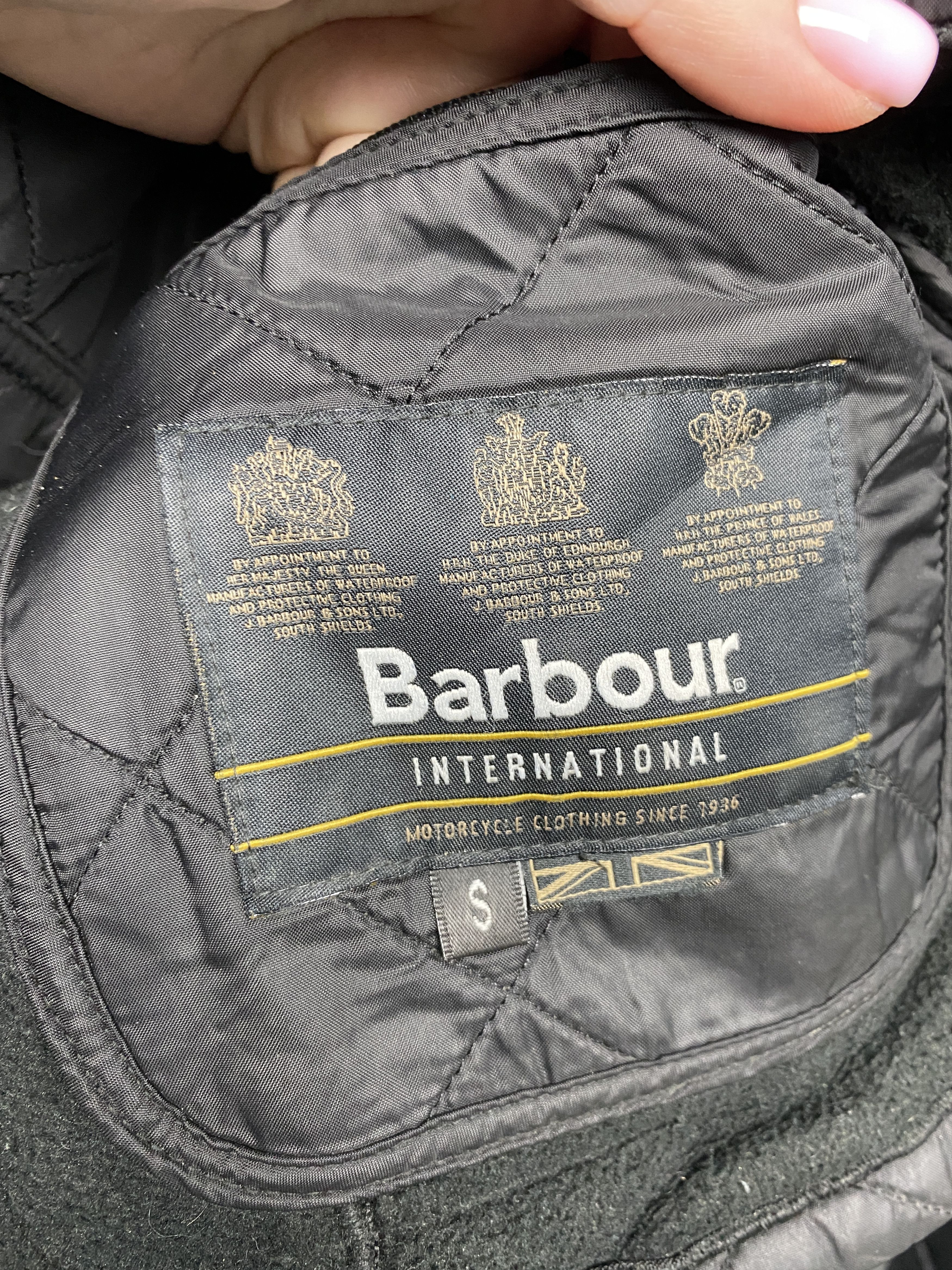 Barbour × Vintage Barbour International Mens Ariel Polarquilt Quilted Jacket Size US S / EU 44-46 / 1 - 7 Thumbnail