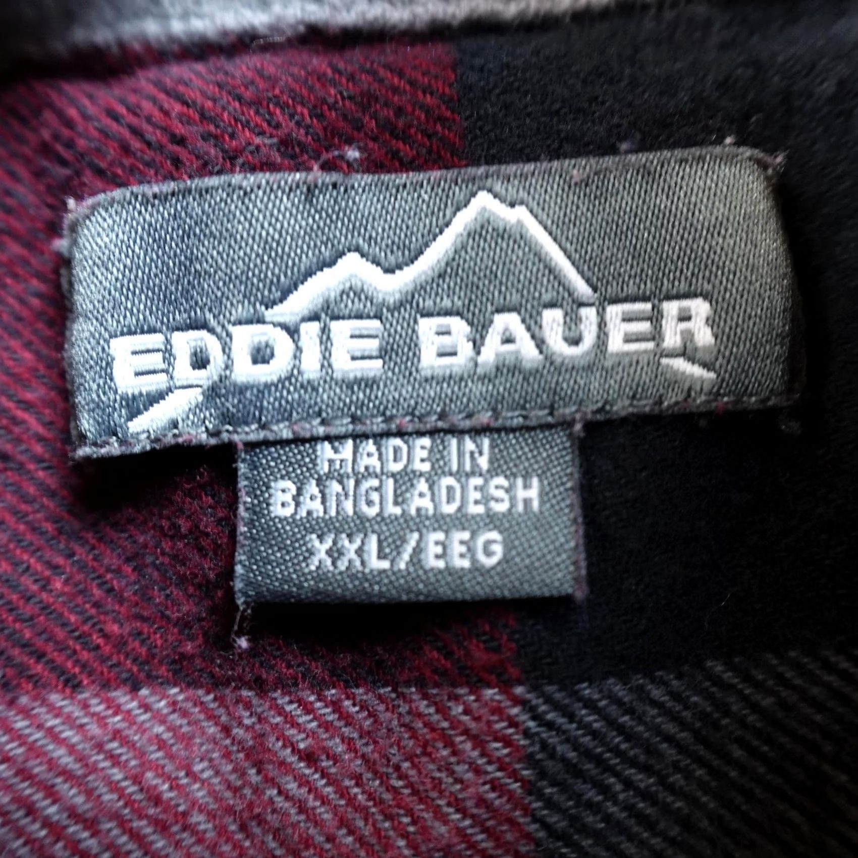 Eddie Bauer Eddie Bauer Shirt Mens 2XL Red Plaid Flannel Button-Up Long Sleeve Casual Outdoor Size US XXL / EU 58 / 5 - 4 Thumbnail
