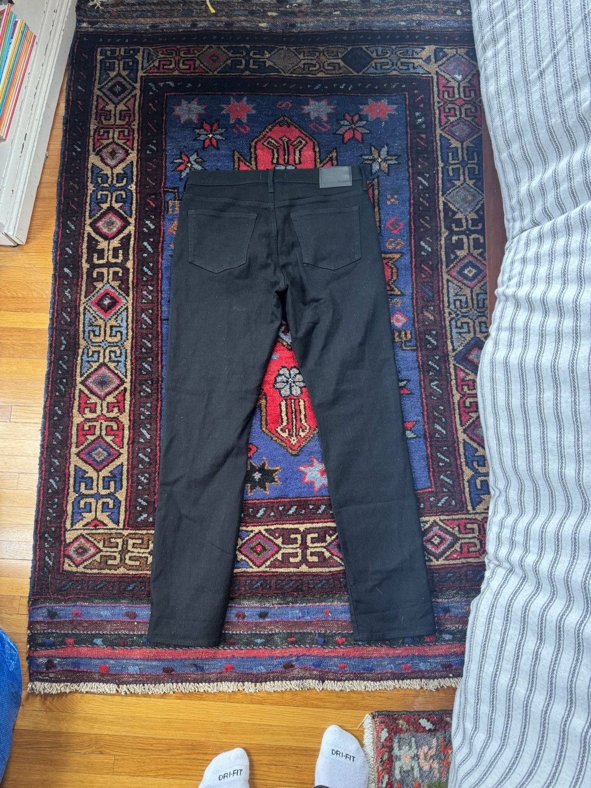 Madewell Madewell Black Denim Size US 34 / EU 50 - 2 Thumbnail
