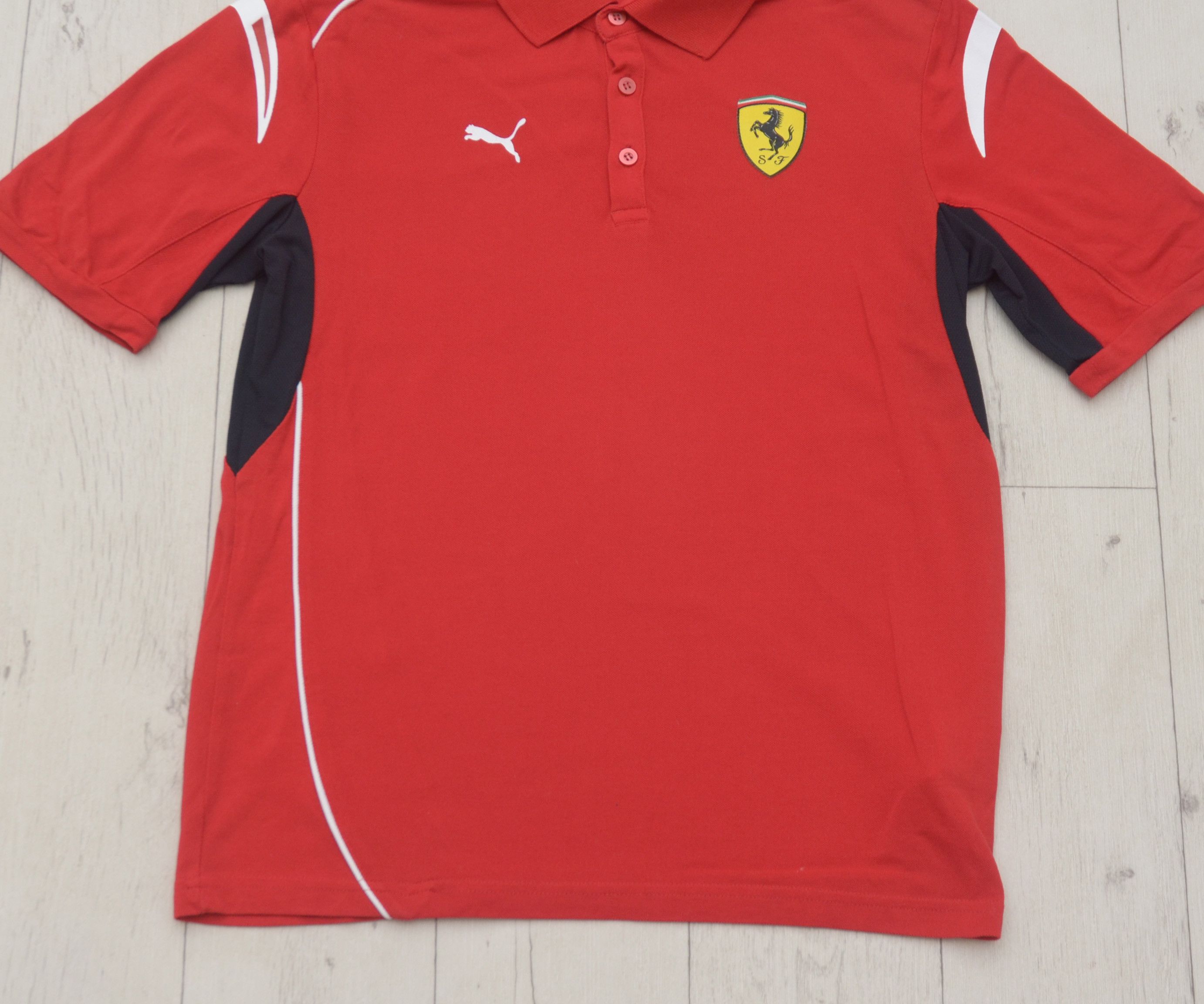 Ferrari × Puma Y2K Ferrari Racing T Shirt Polo Puma Santander F1 Size US S / EU 44-46 / 1 - 4 Thumbnail