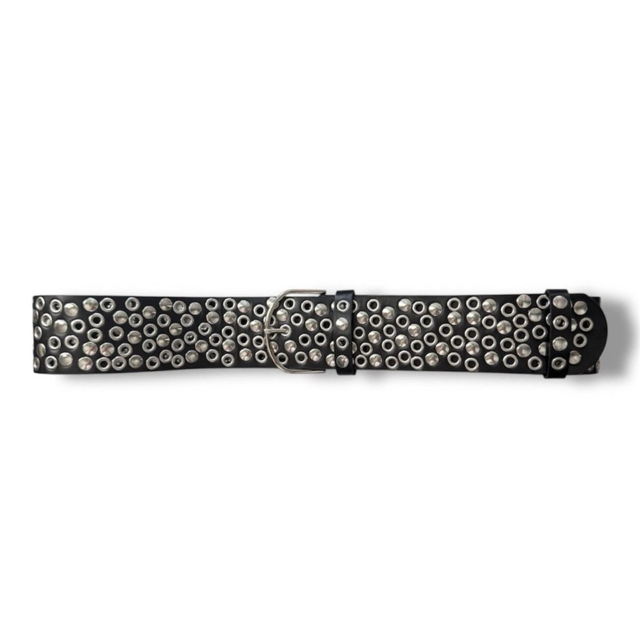Jaded London Jaded London Black and Silver Studded Belt Size ONE SIZE - 1 Thumbnail